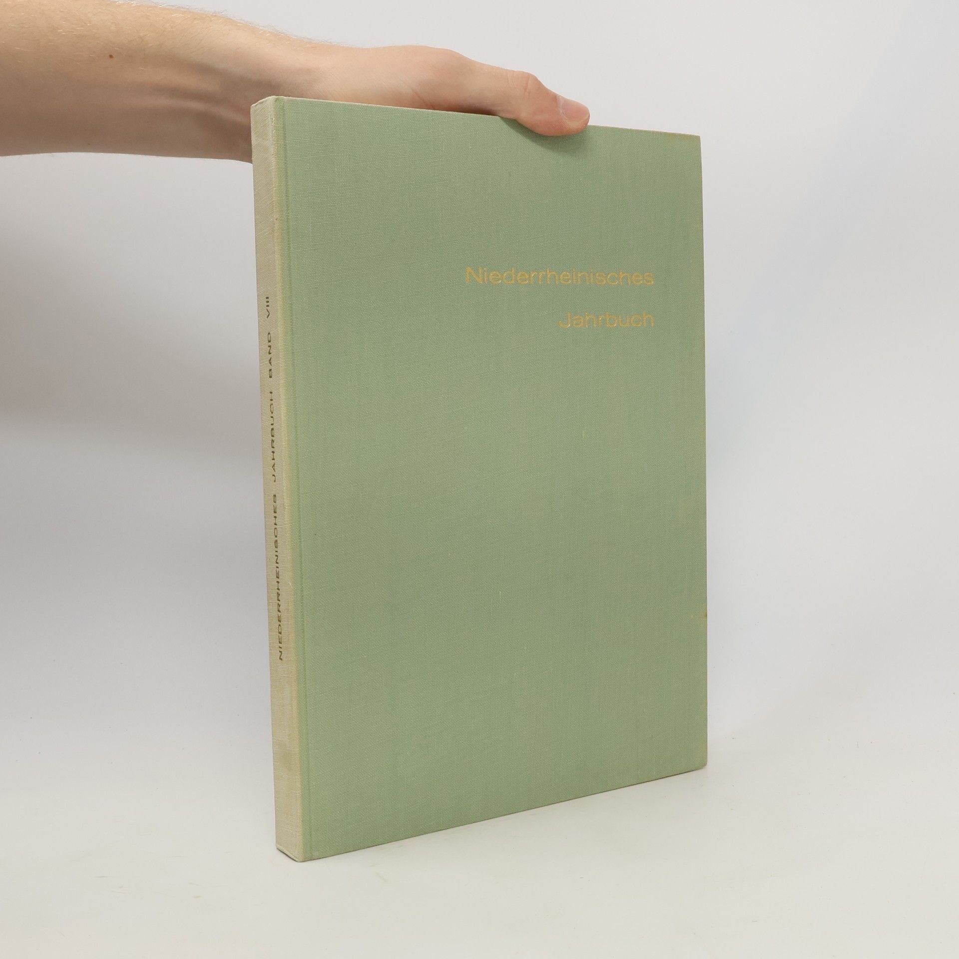 AA.VV. Niederrheinisches Jahrbuch VIII.