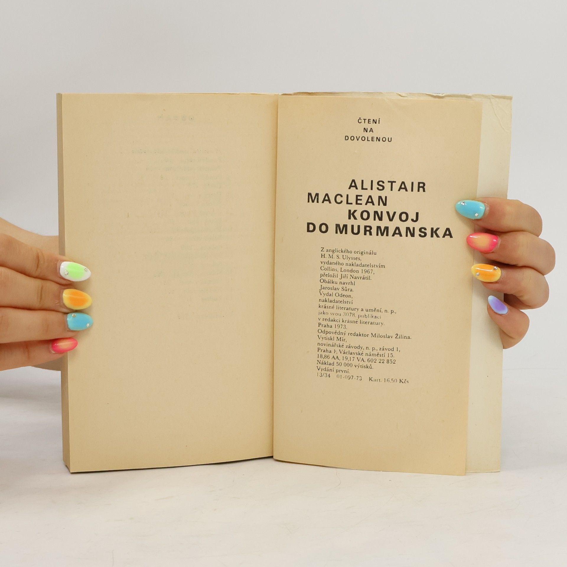 Alistair MacLean Konvoj do Murmanska