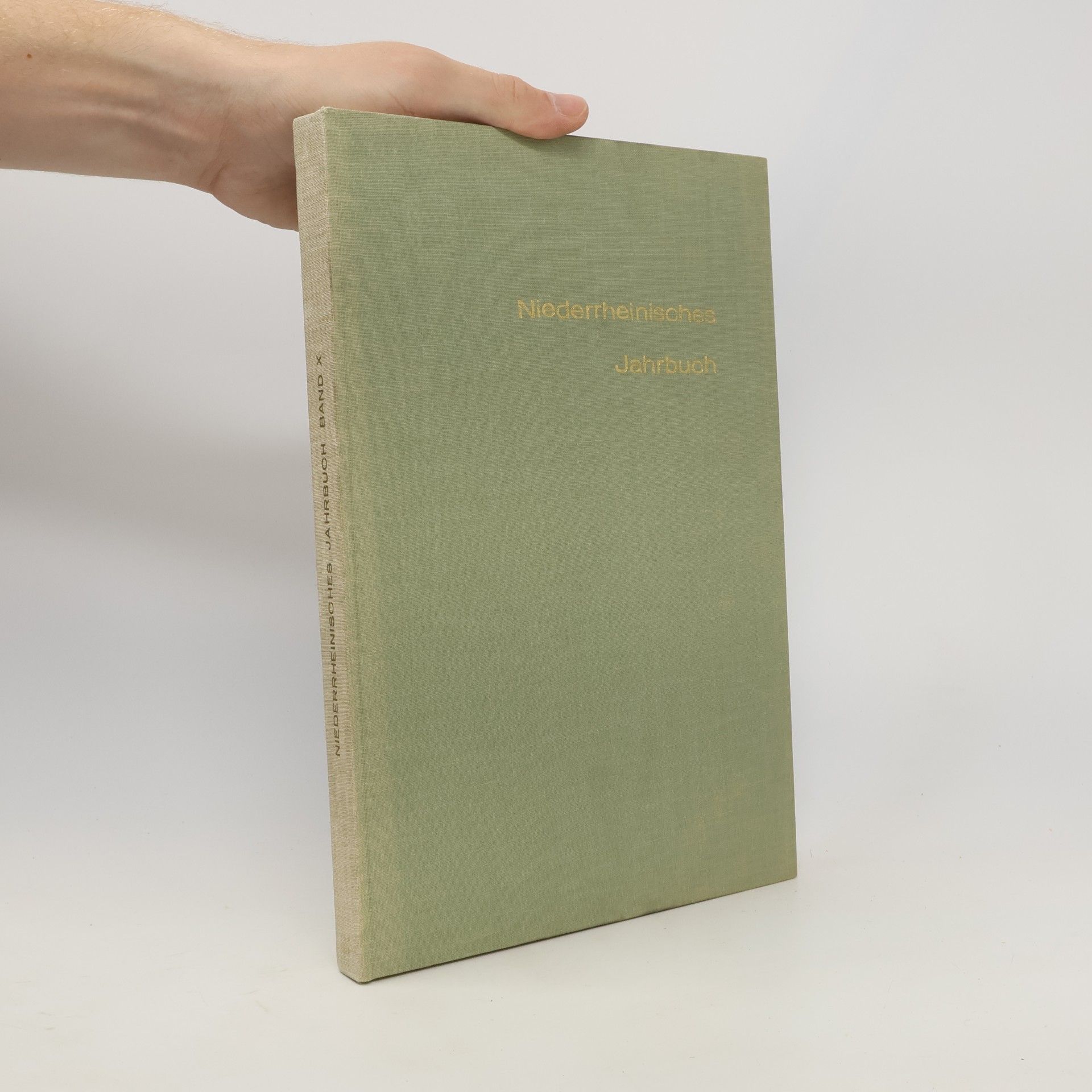 AA.VV. Niederrheinisches Jahrbuch X.