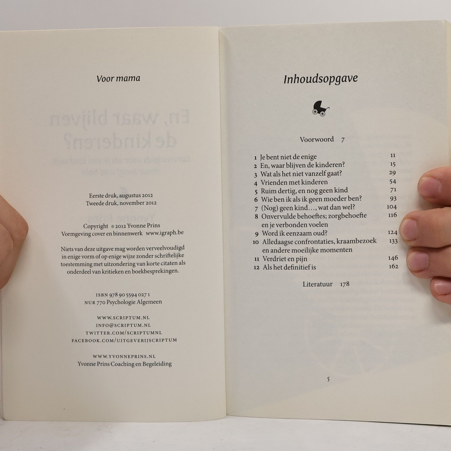 Yvonne Prins Scriptum psychologie: En, waar blijven de kinderen?
