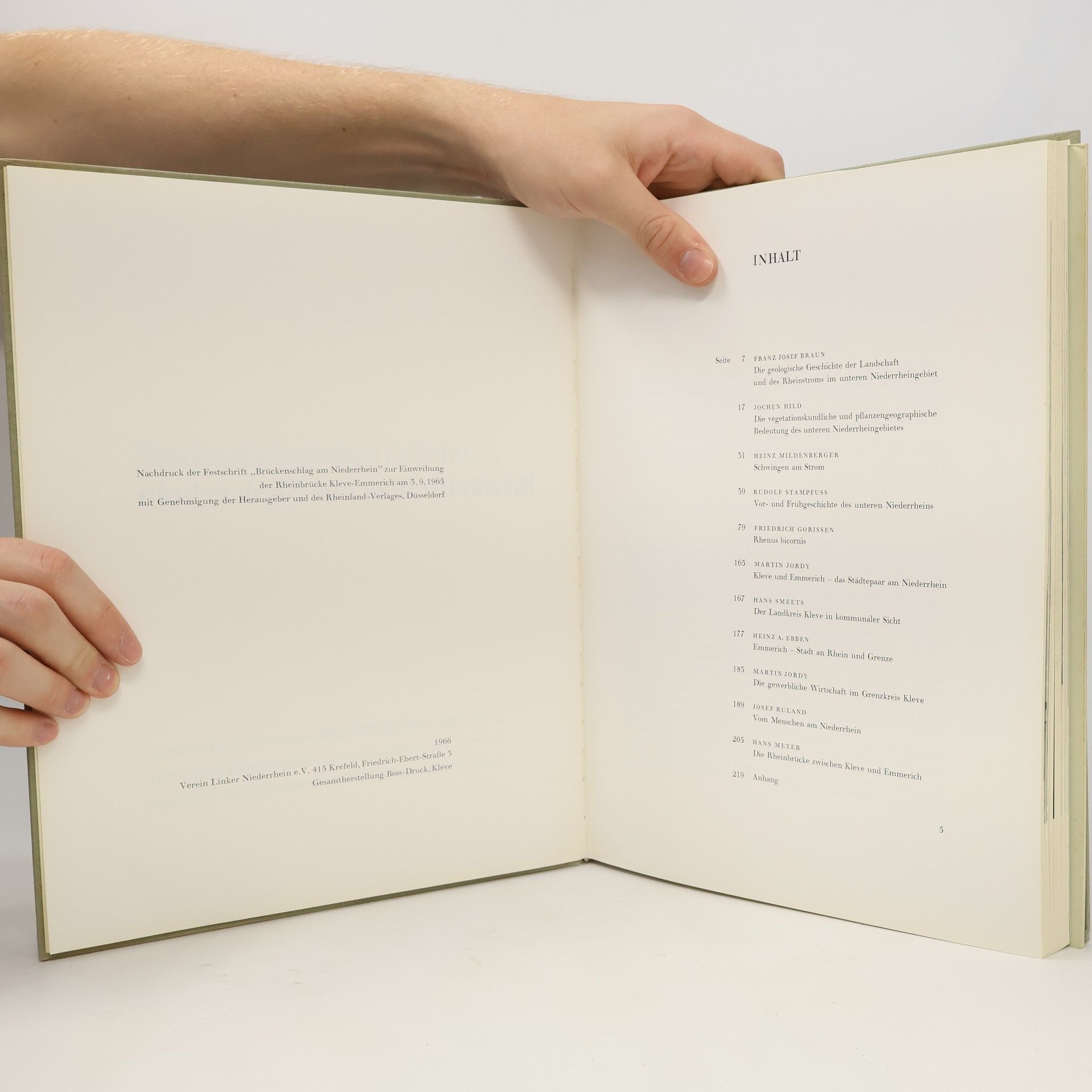 Collectif d'auteurs Niederrheinisches Jahrbuch. Band IX.