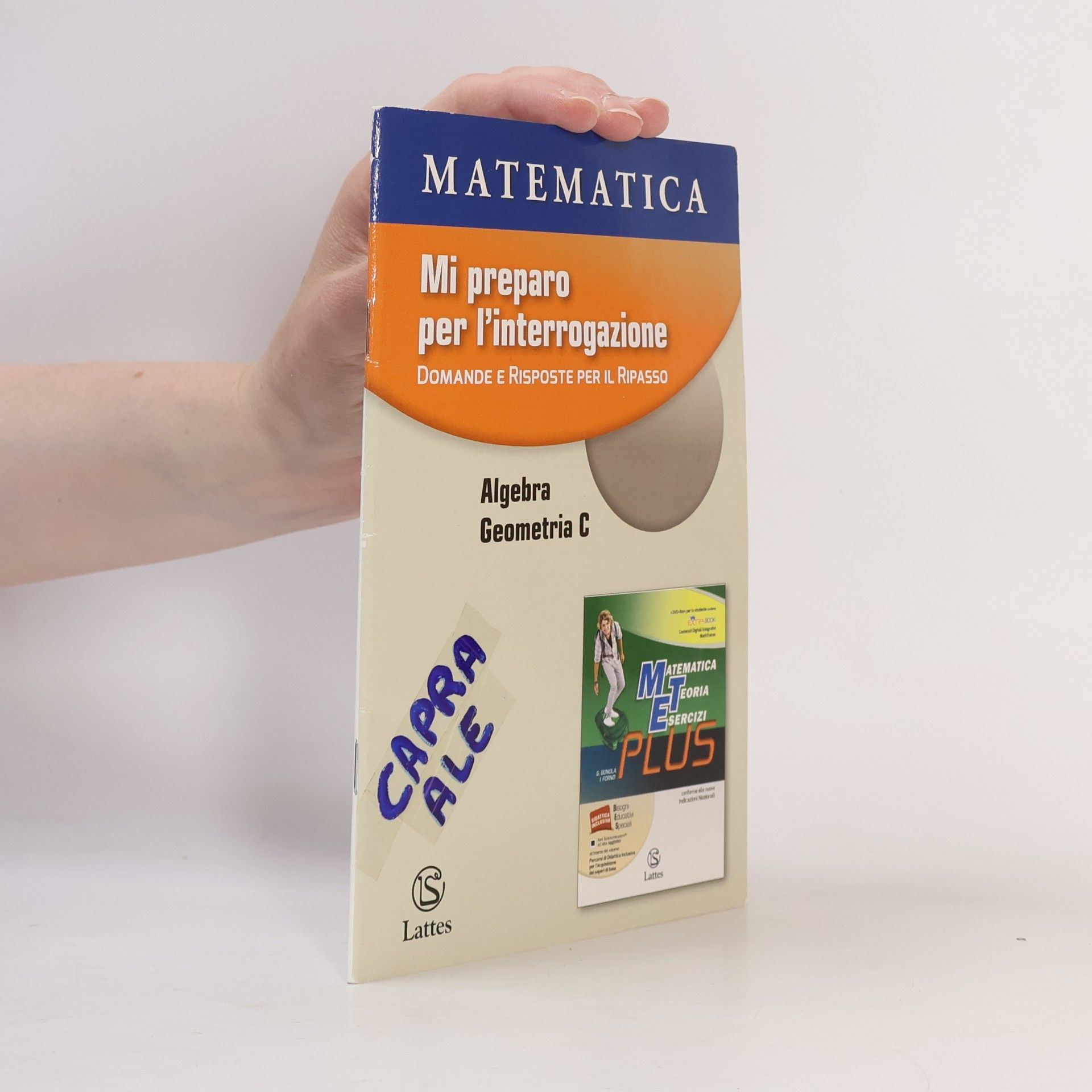 Kolektív autorov Matematica, Mi preparo per l'interrogazione