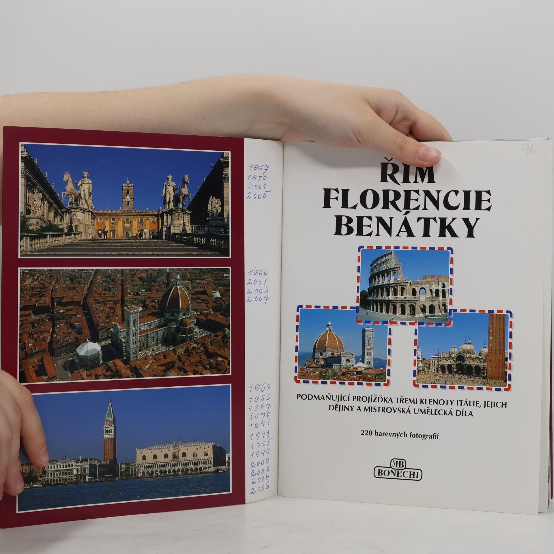 Collectif d'auteurs Řím. Florencie. Benátky.