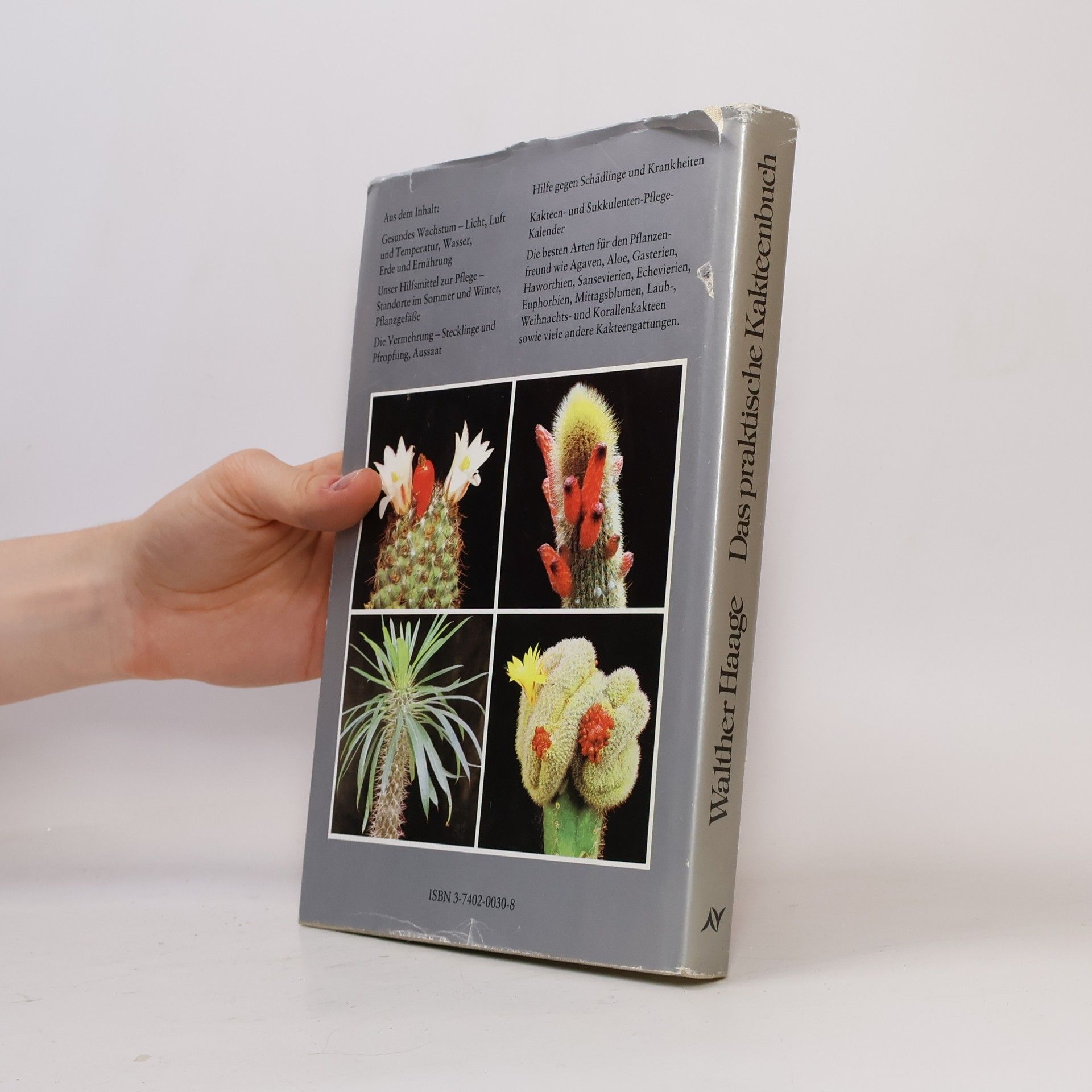 Walther Haage Das praktische Kakteenbuch