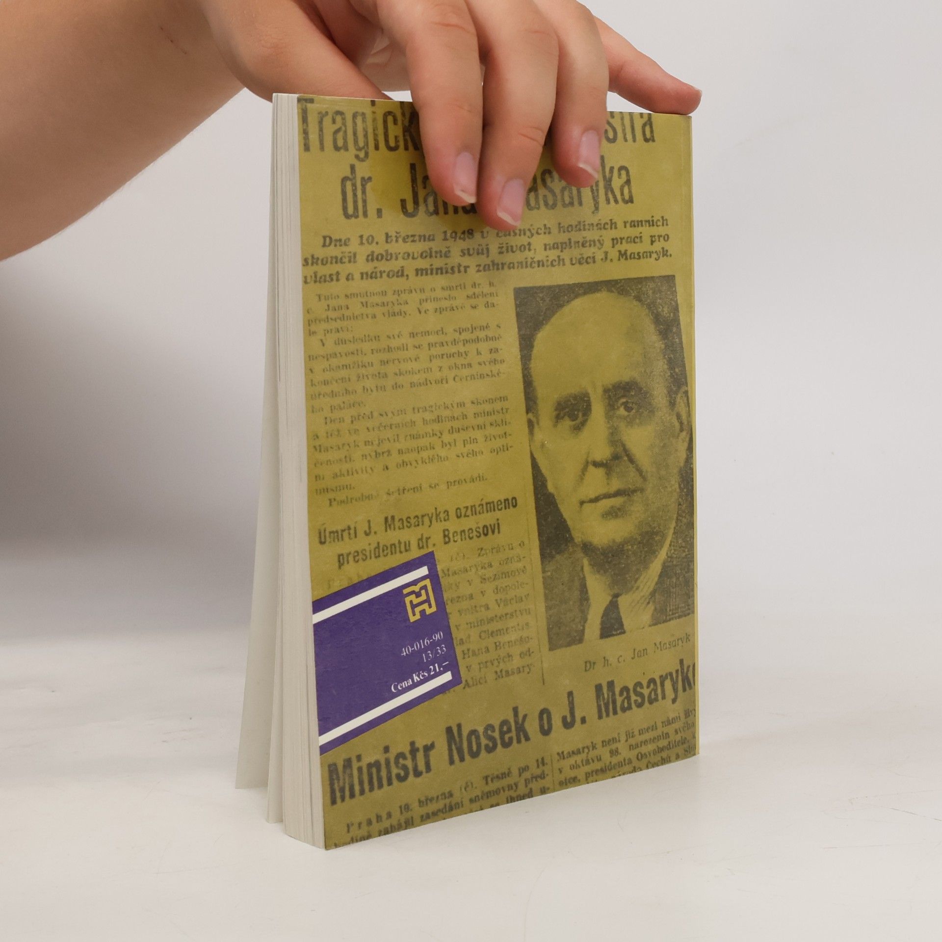 Petr Kettner Proč zemřel Jan Masaryk?