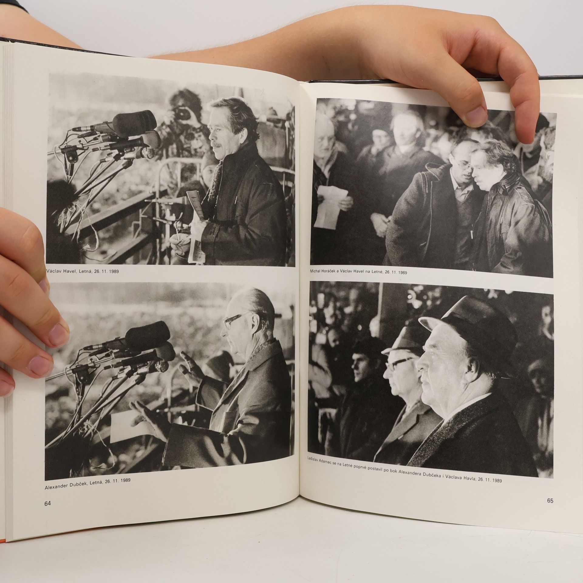 Petr Molt Toto shromáždění nebylo povoleno... : svědectví fotoreportérů Mladé fronty : podzim 1989
