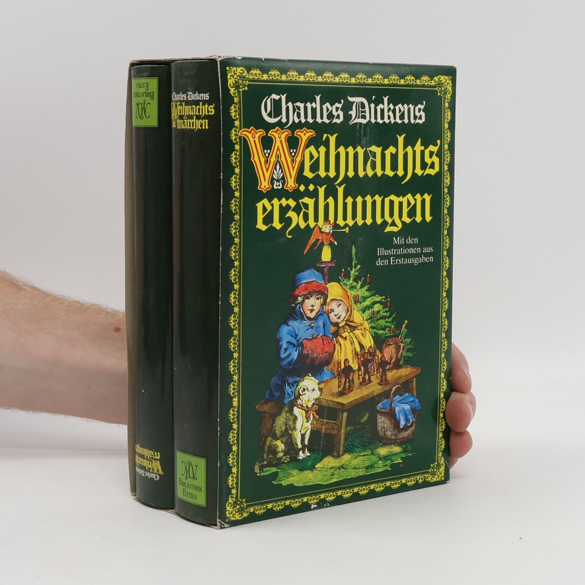 Charles Dickens Weihnachtserzählungen. Mit den Illustrationen aus den Erstausgaben I.-II.