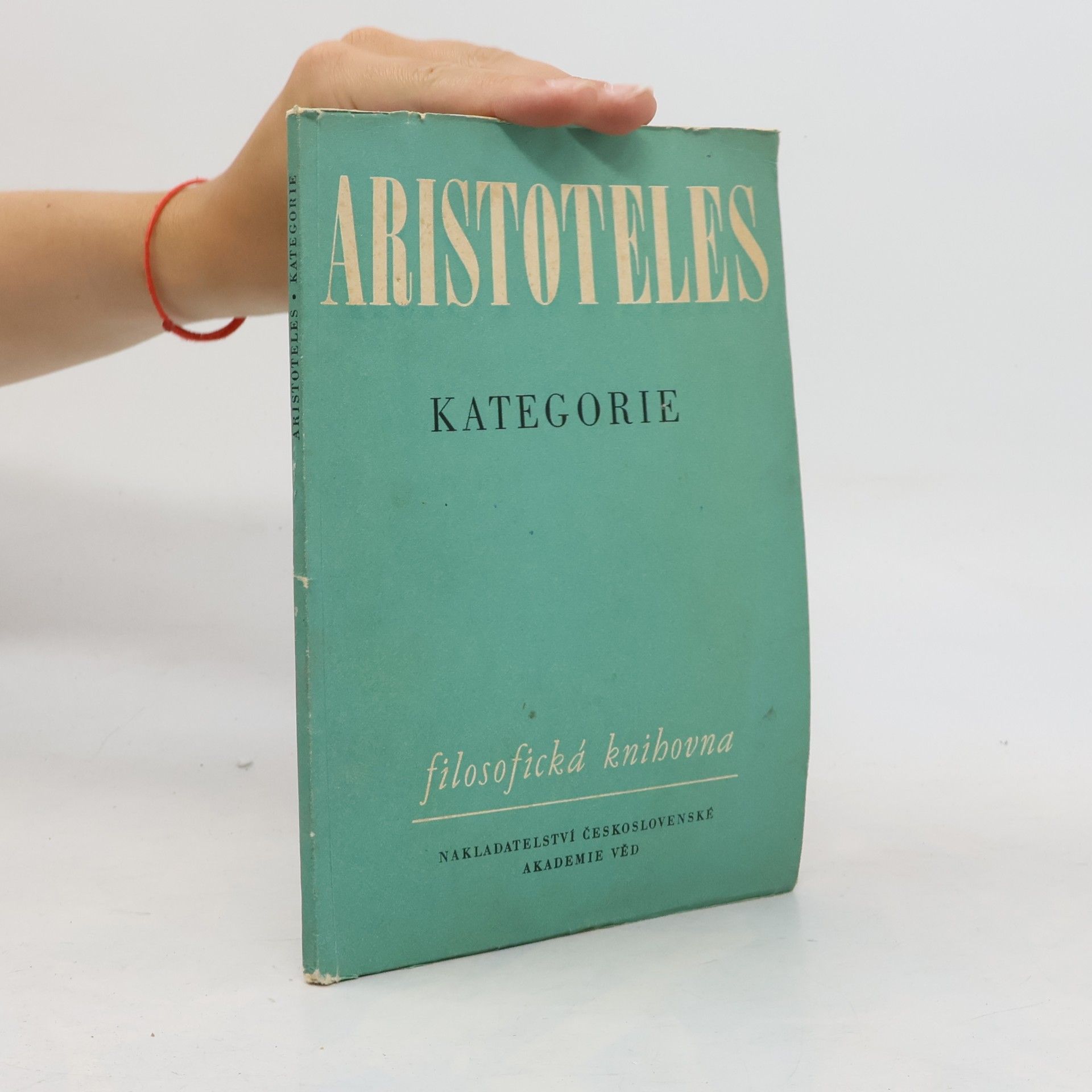 Aristoteles Kategorie. Organon I
