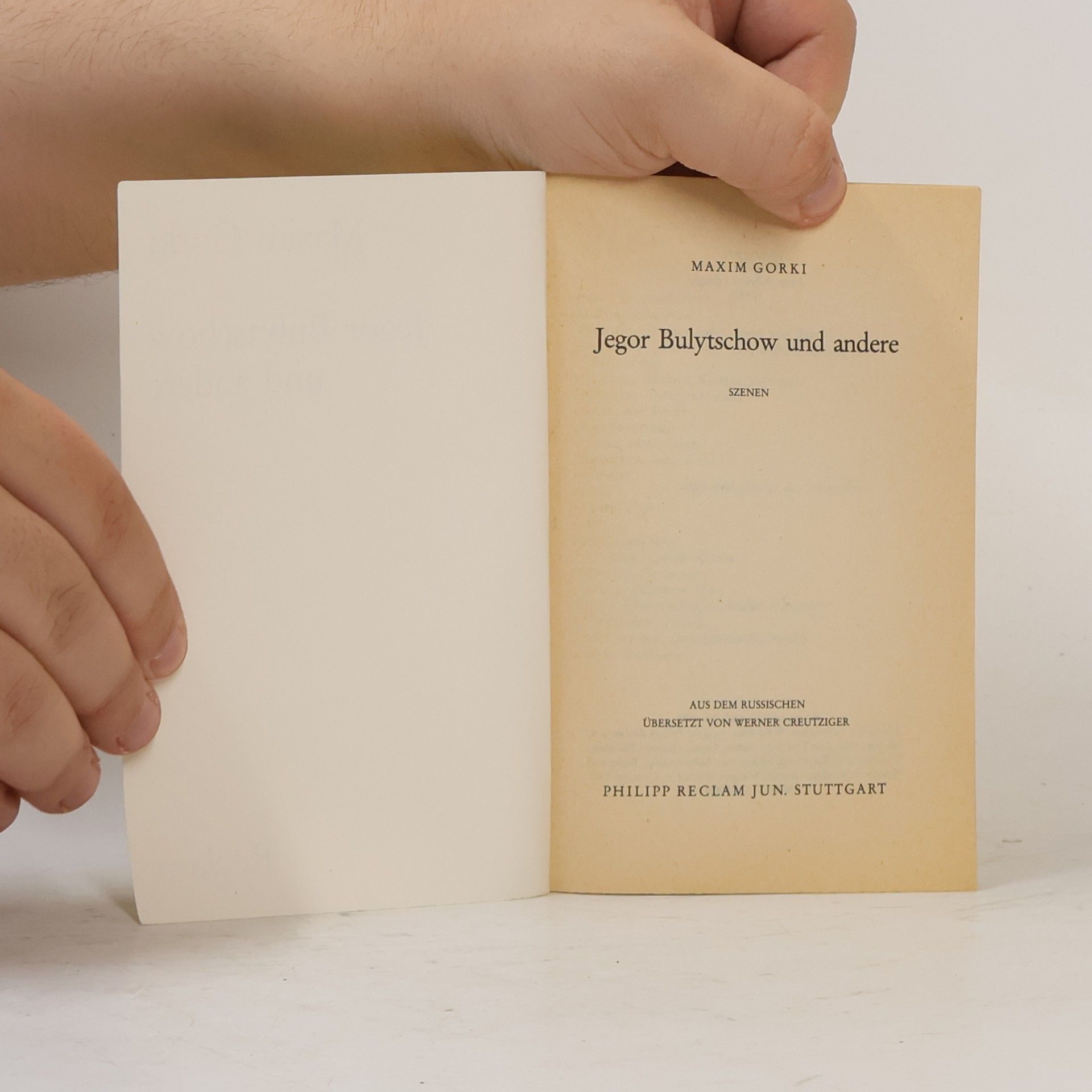 Maxim Gorki Jegor Bulytschow und andere