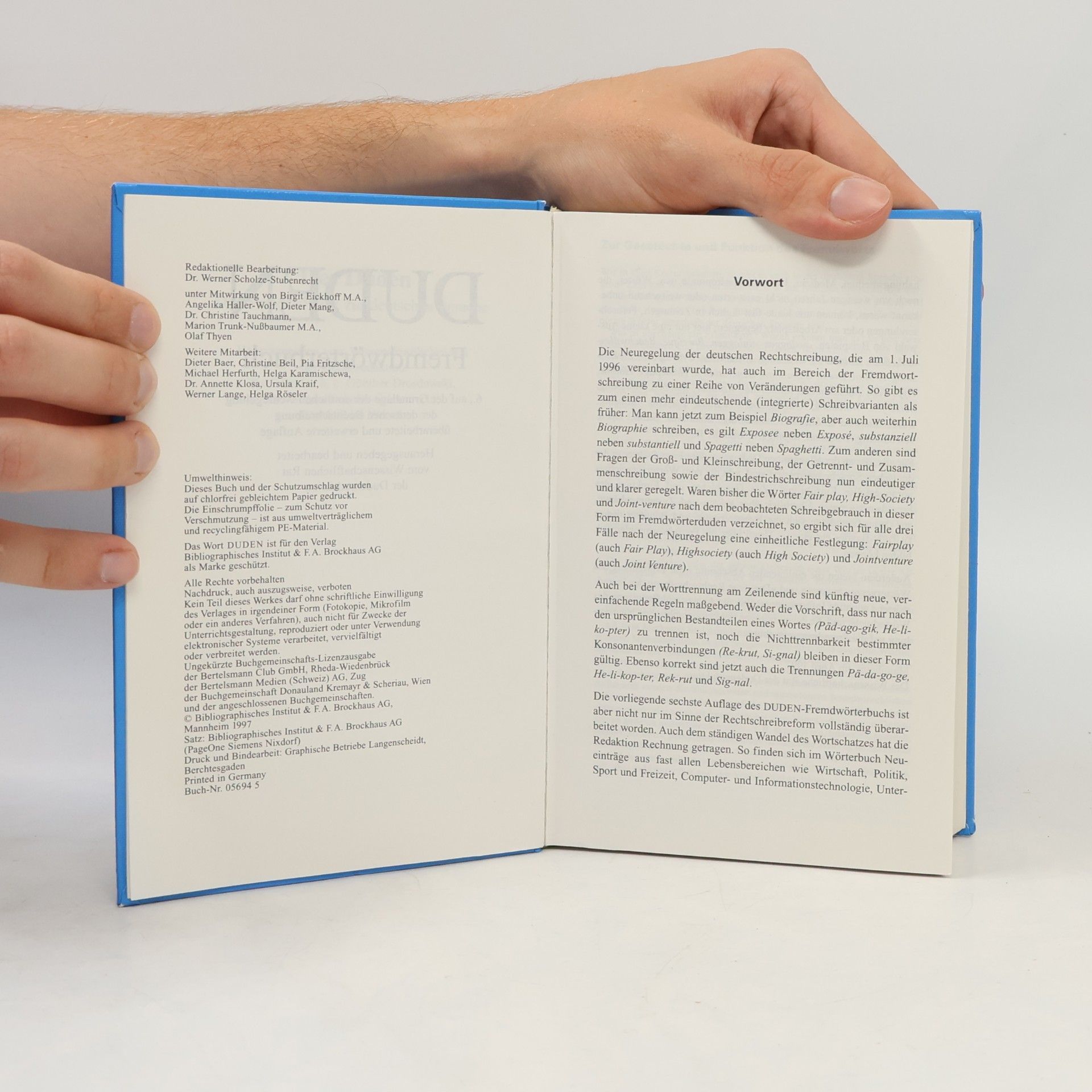 Autorenkollektiv Das Fremdwörterbuch
