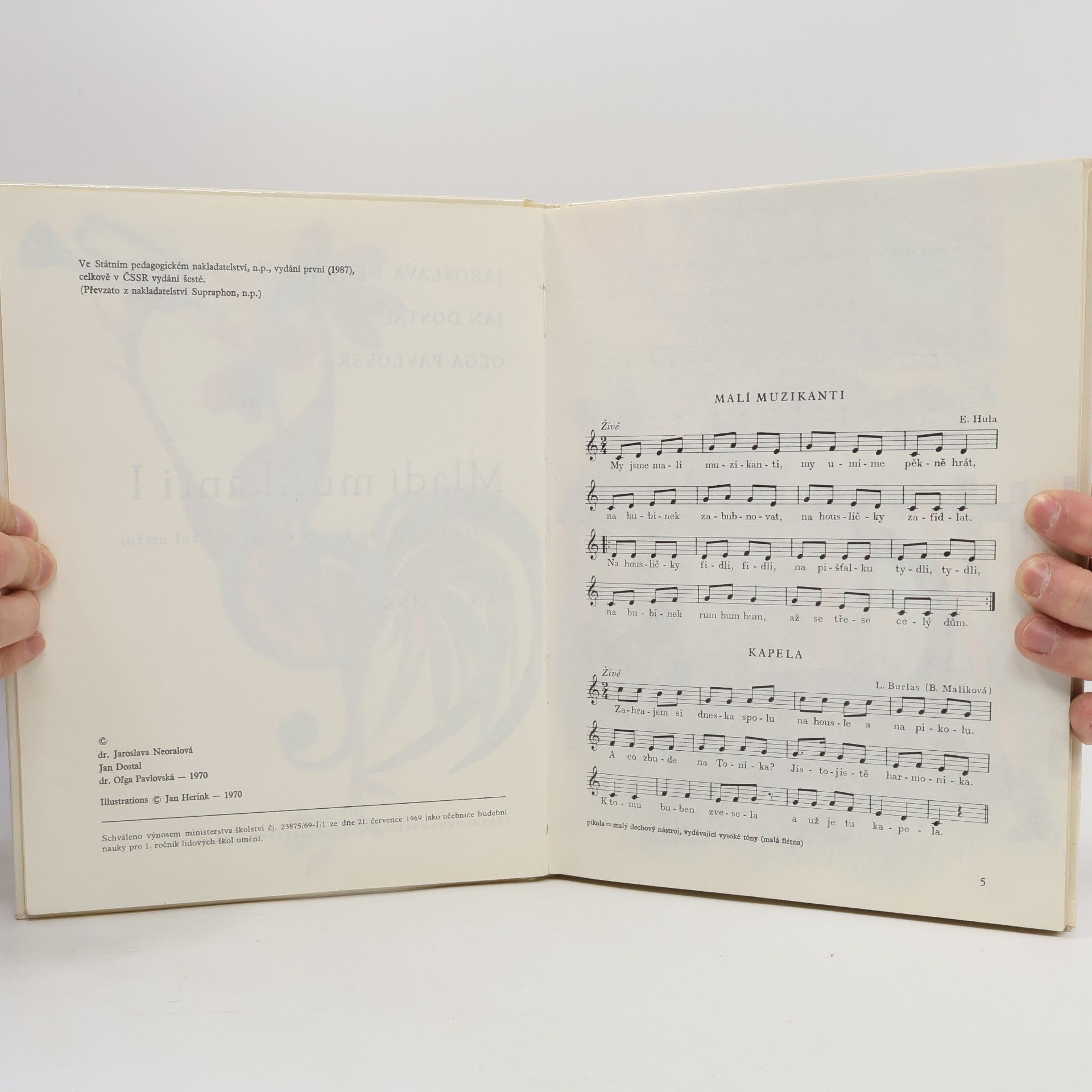 Oľga Pavlovská Mladí muzikanti I