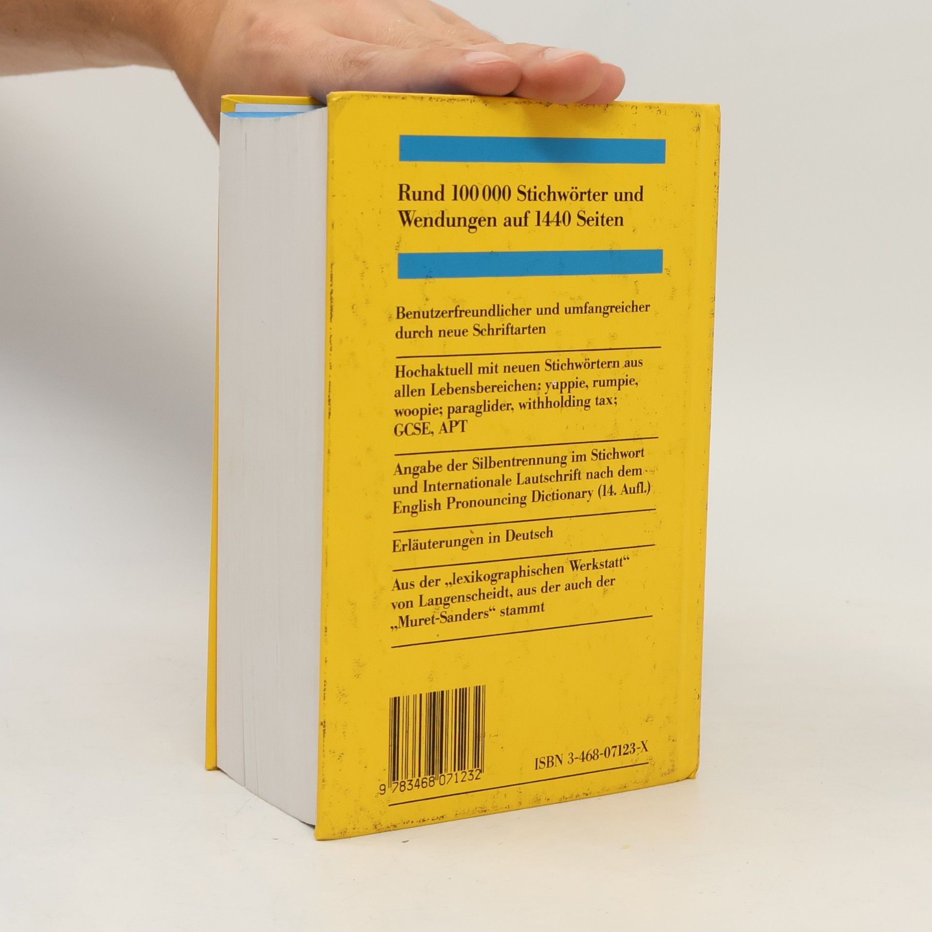 Heinz Messinger Langenscheidts großes Schulwörterbuch Englisch-Deutsch
