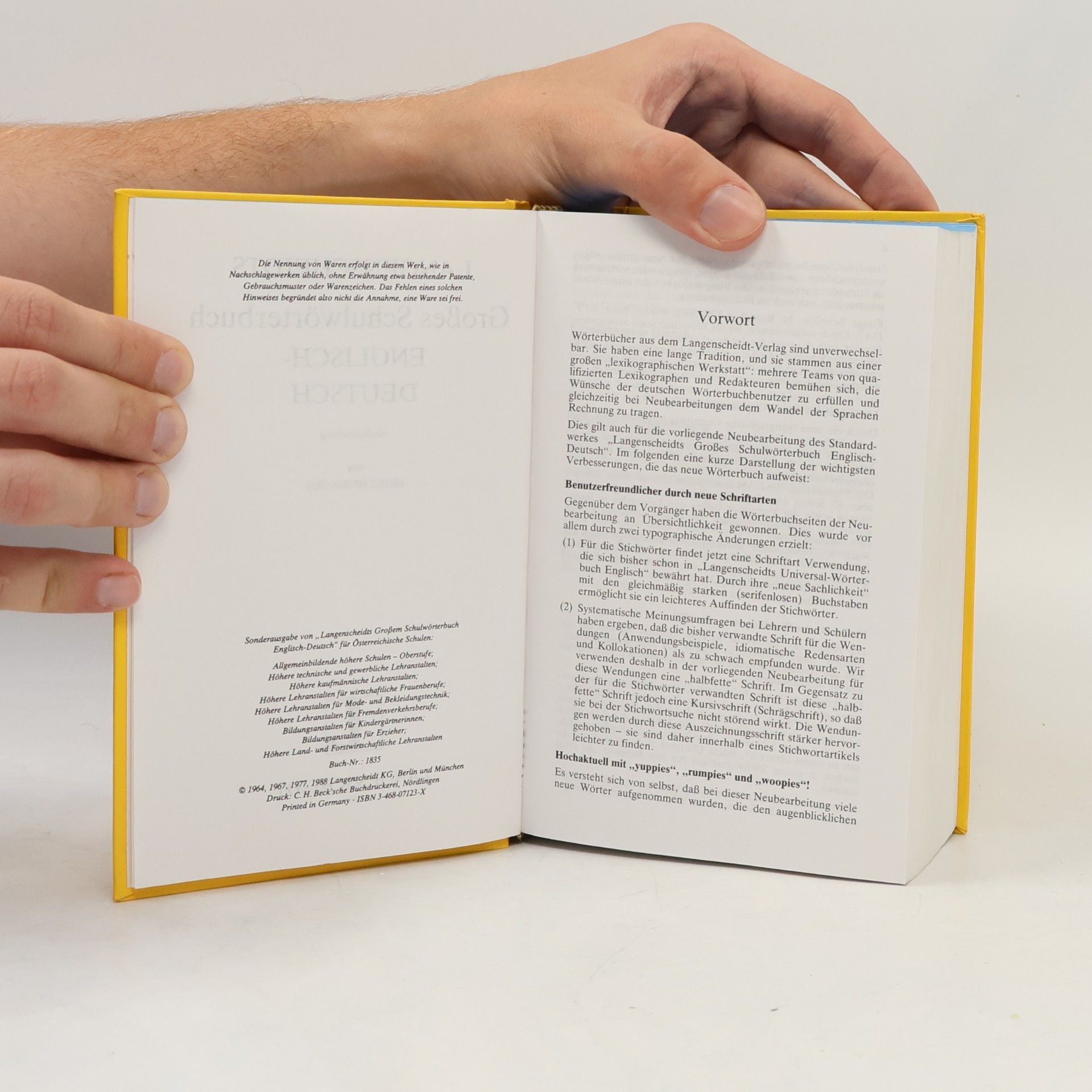 Heinz Messinger Langenscheidts großes Schulwörterbuch Englisch-Deutsch