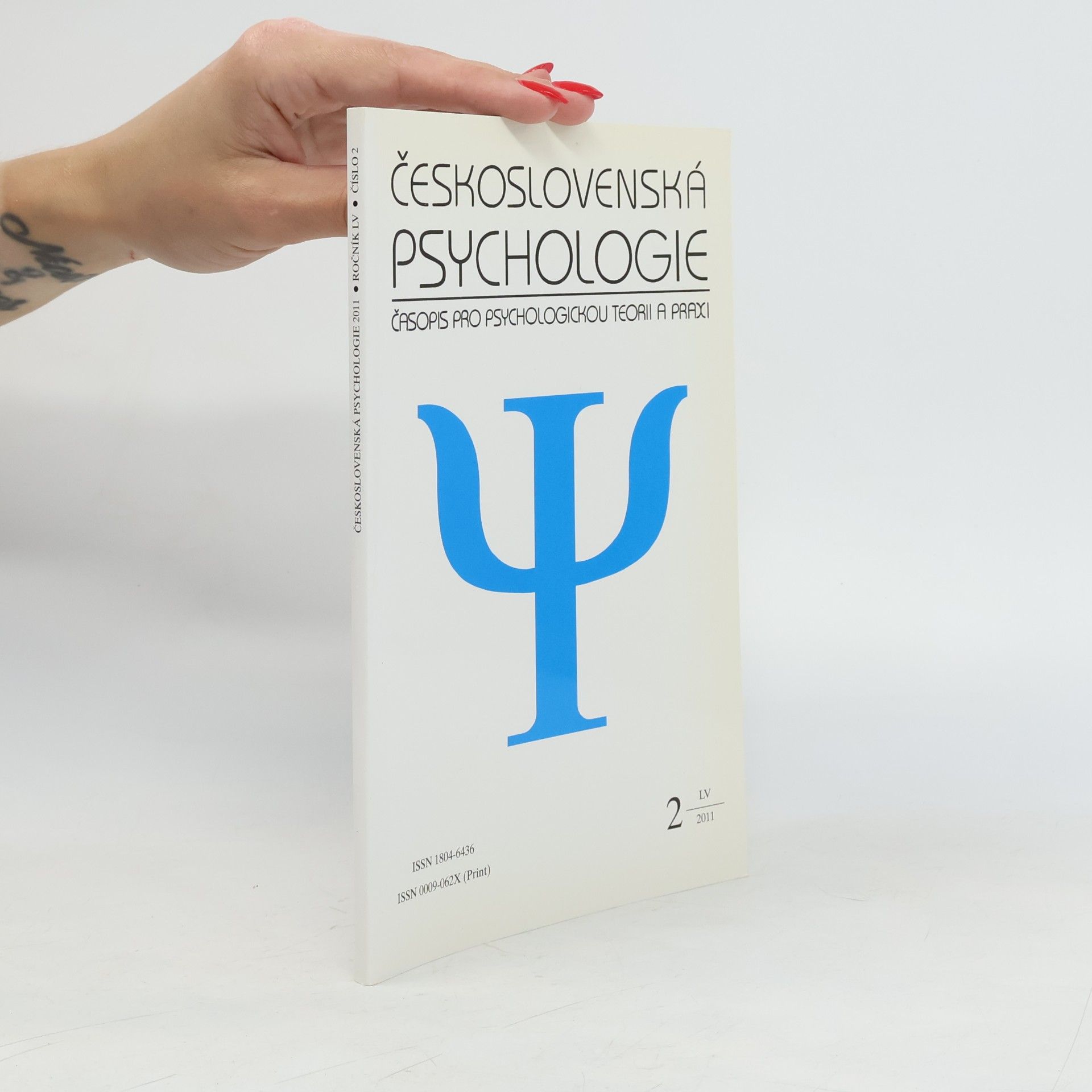 Various authors Československá psychologie 2/2011