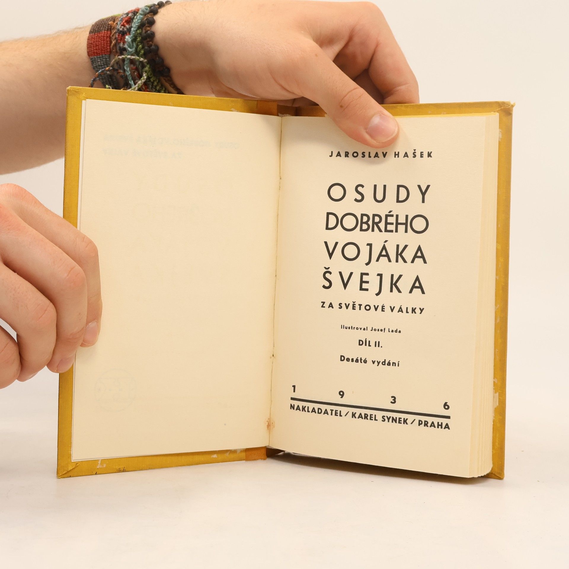 Josef Lada Osudy dobrého vojáka Švejka za světové války. Díl II.