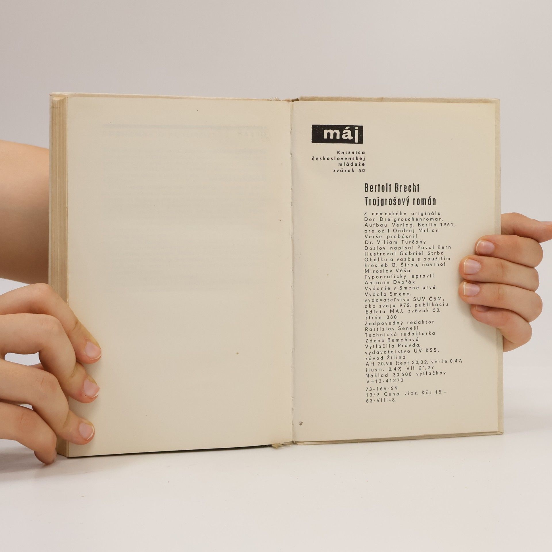 Bertolt Brecht Trojgrošový román