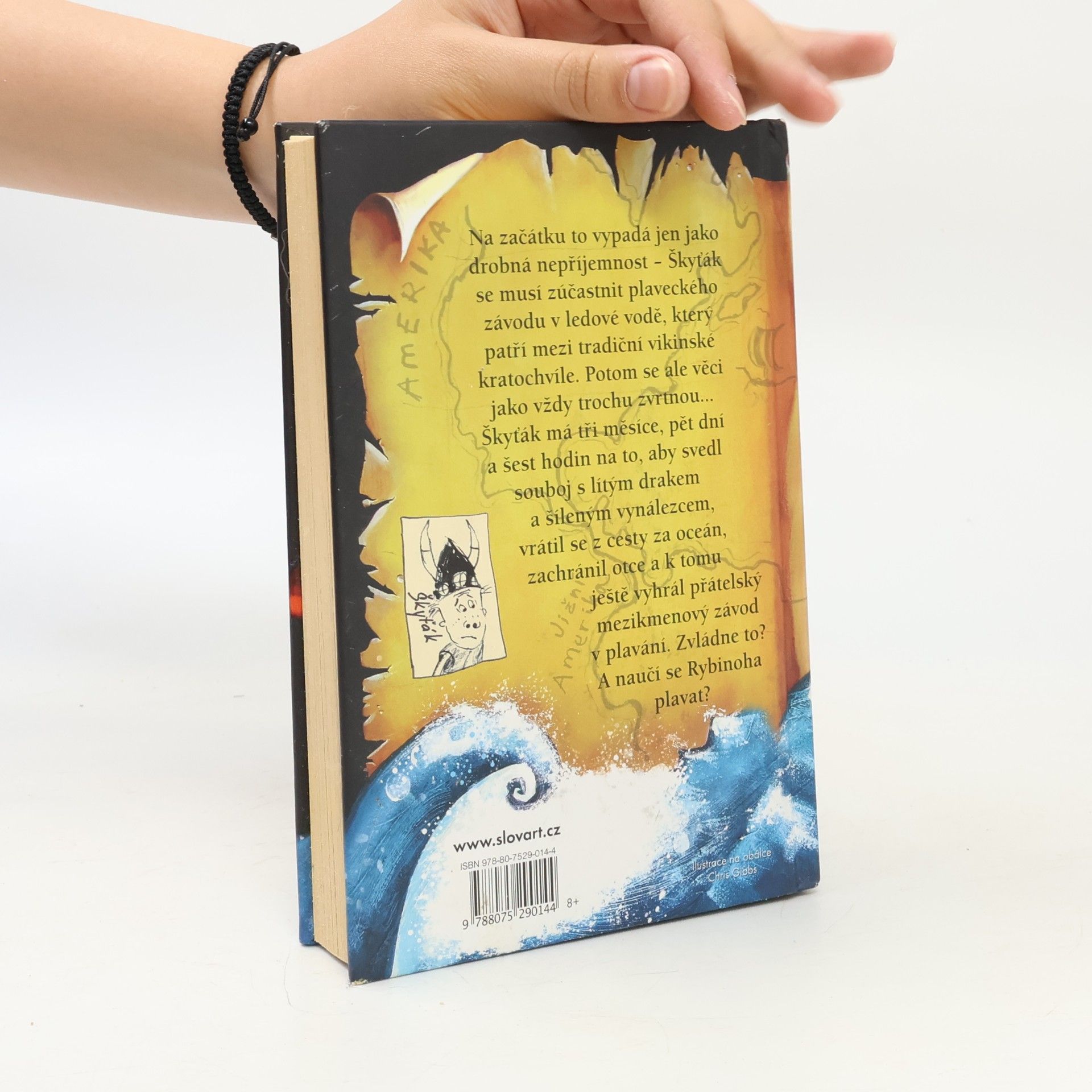 Cressida Cowell Škyťák Šelmovská Štika III. Kniha 7. Jak přežít dračí bouři