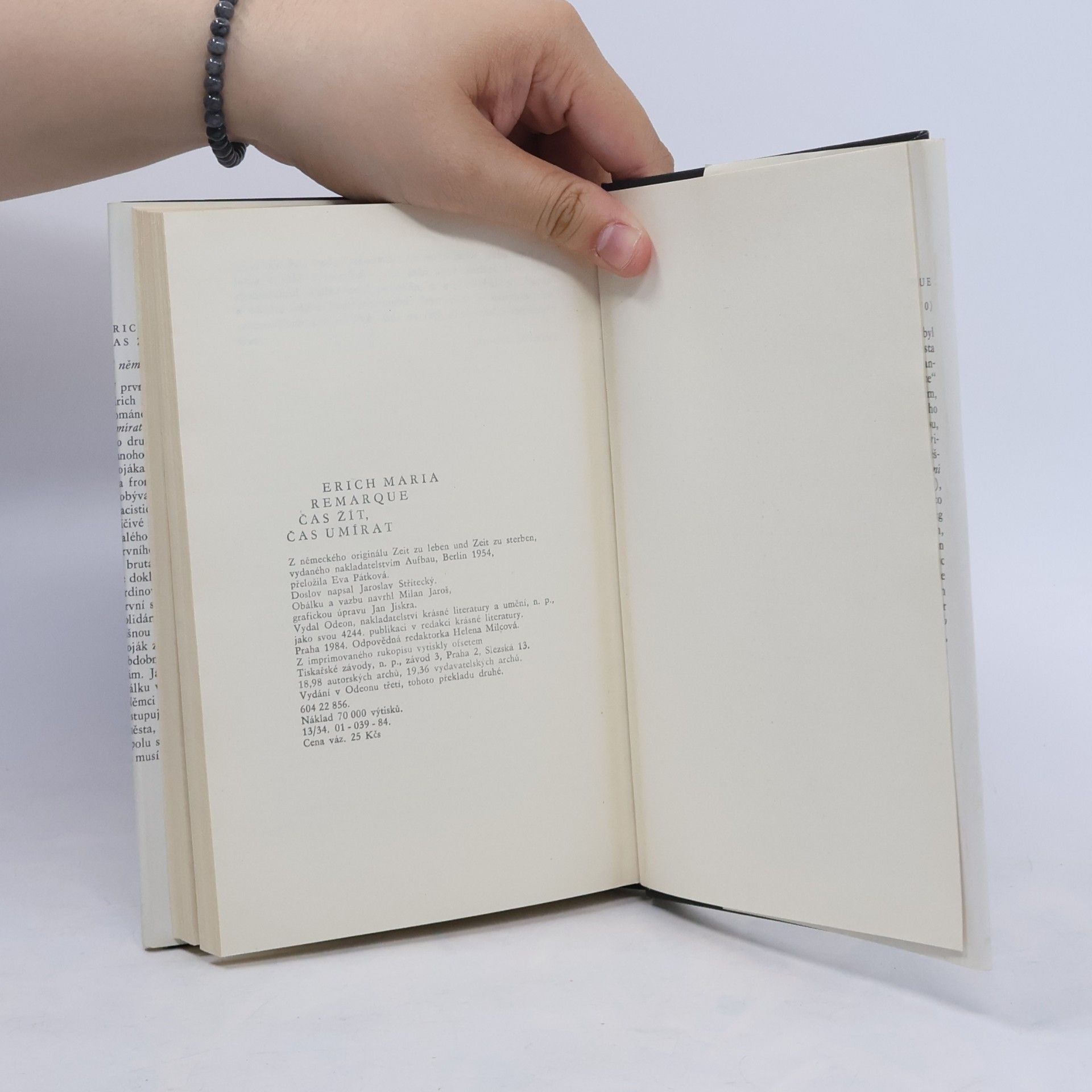 Erich Maria Remarque Čas žít, čas umírat