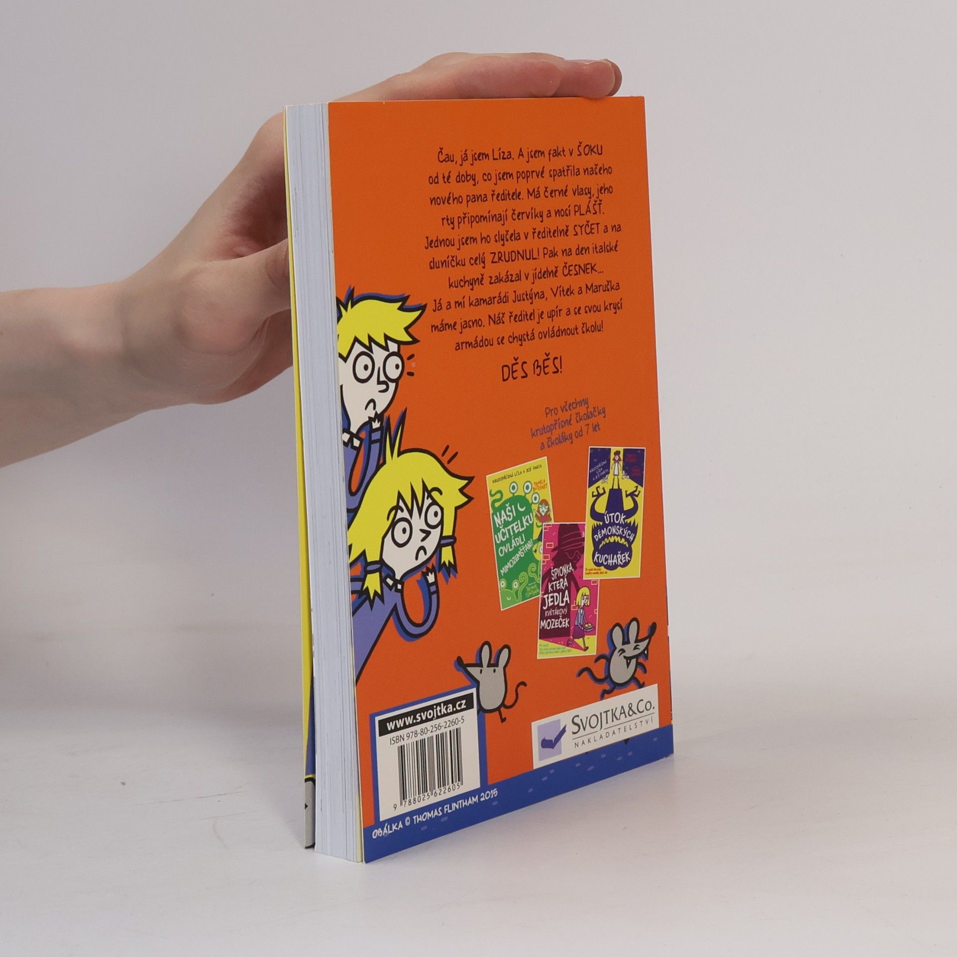 Pamela Butchart Náš ředitel je krysí upír!