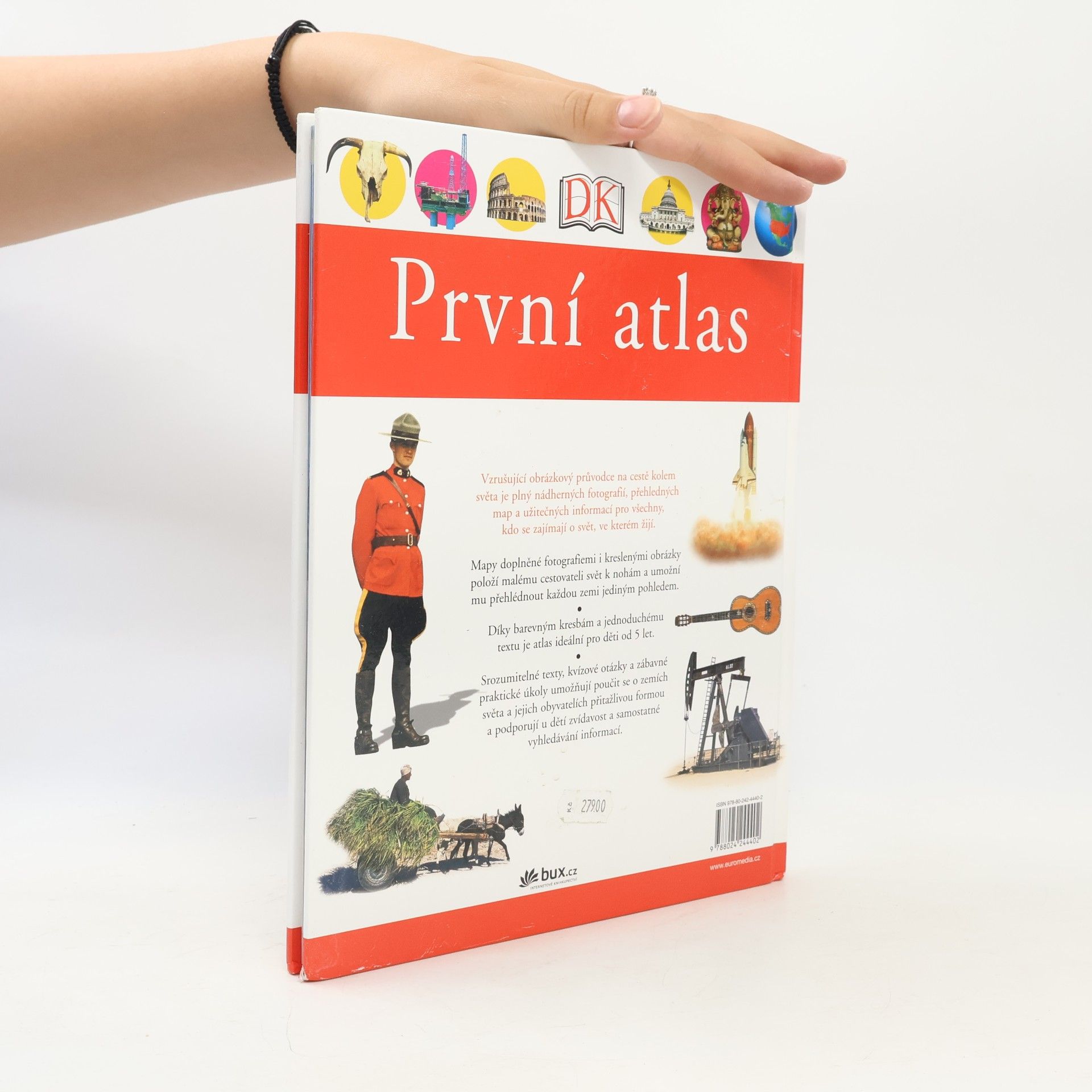 Kateřina Danielová První atlas. Příručka pro nejmenší čtenáře a spisovatele