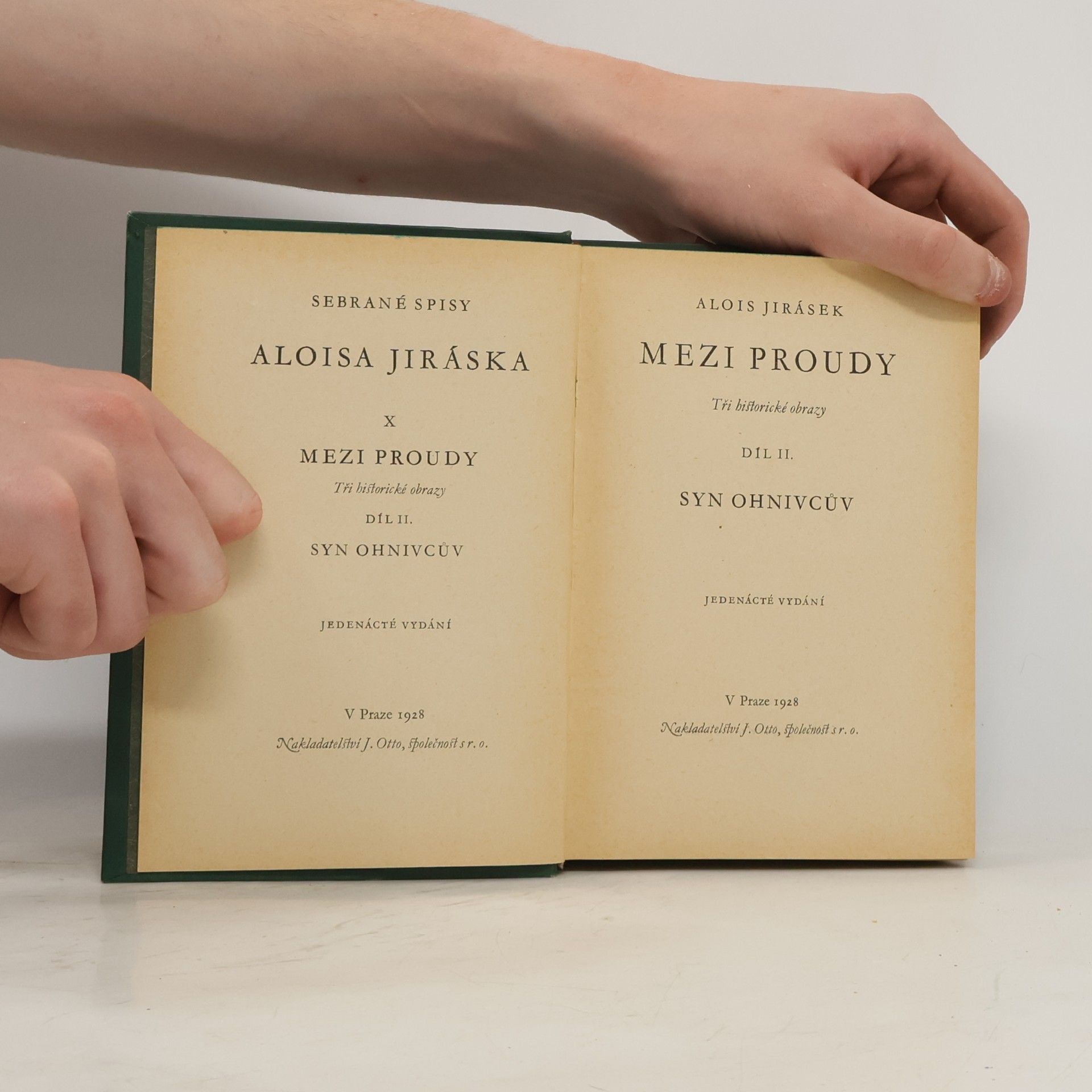 Alois Jirásek Mezi proudy II, Syn ohnivcův
