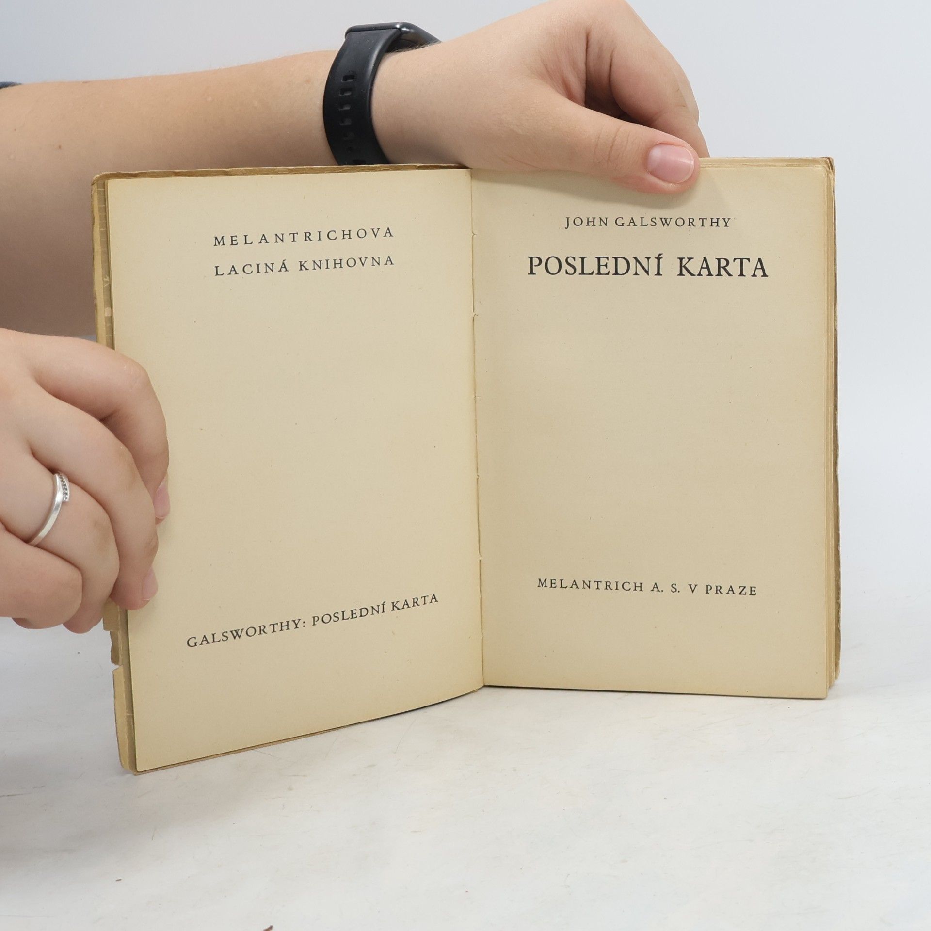 John Galsworthy Poslední karta