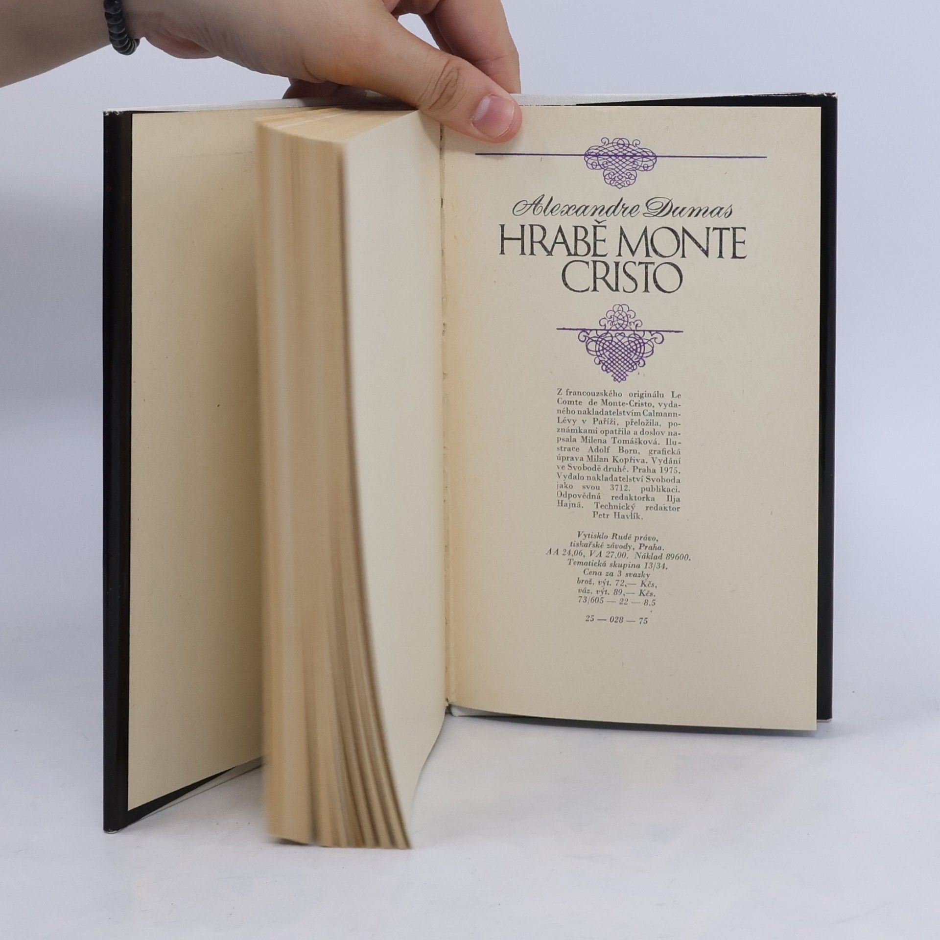 Alexandre Dumas der Ältere Hrabě Monte Cristo 5.-6. díl