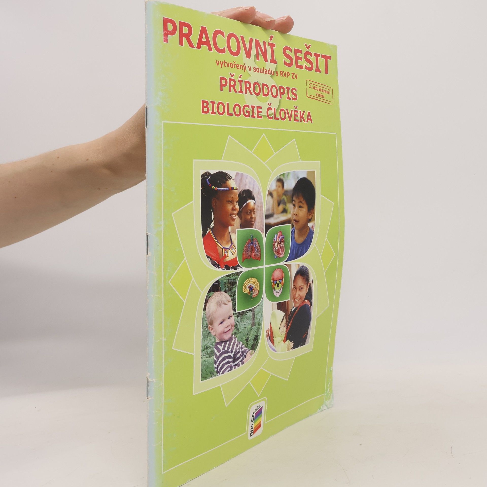 Přírodopis 8 - biologie člověka - PS - 3. aktualizované vydání