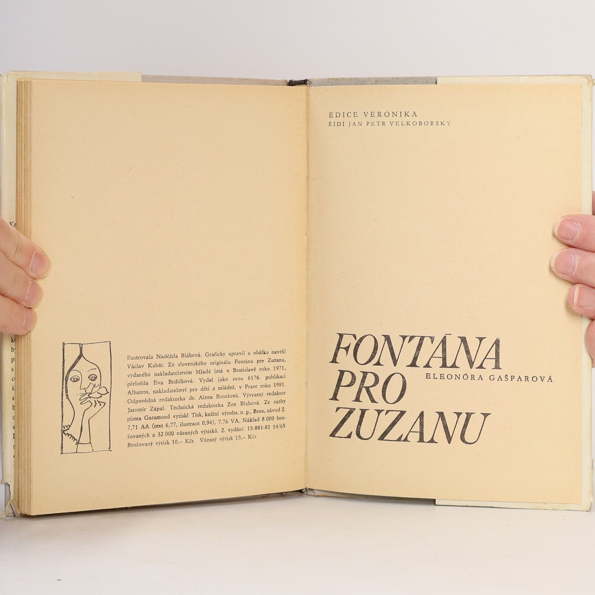 Zuzana Gašparová Fontána pro Zuzanu