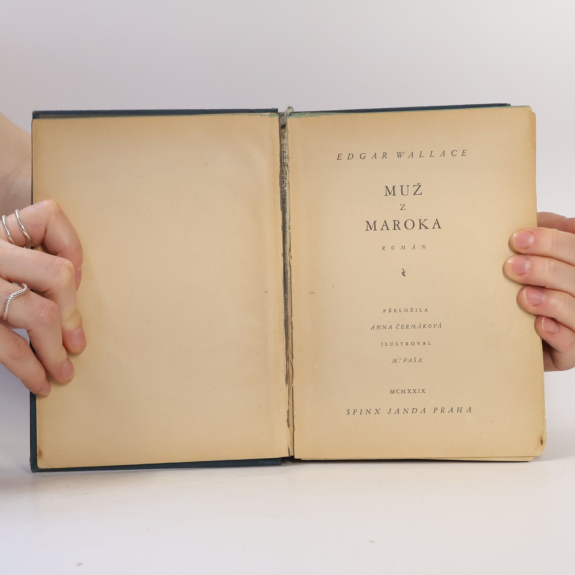 Edgar Wallace Muž z Maroka