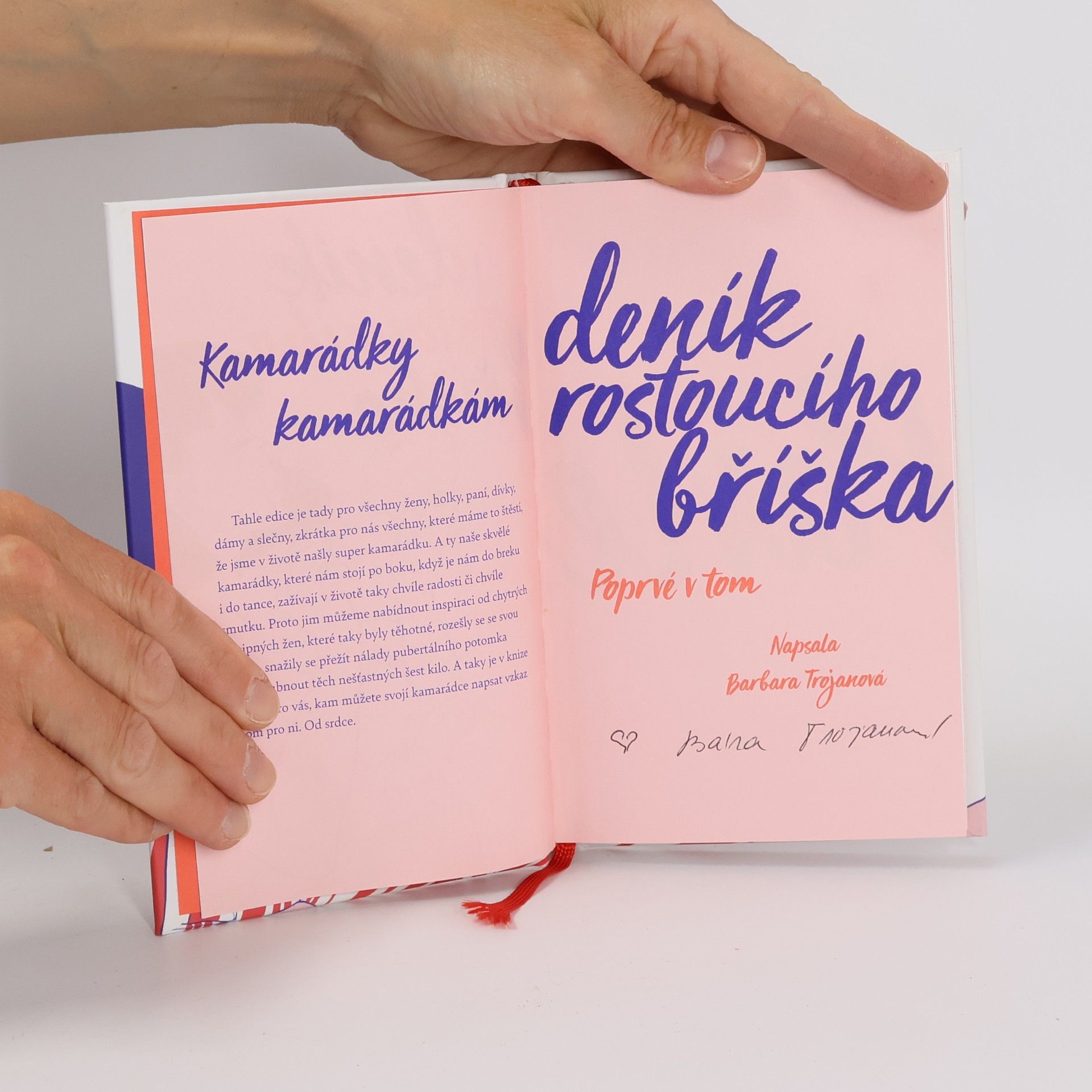 Bára Trojanová Deník rostoucího bříška