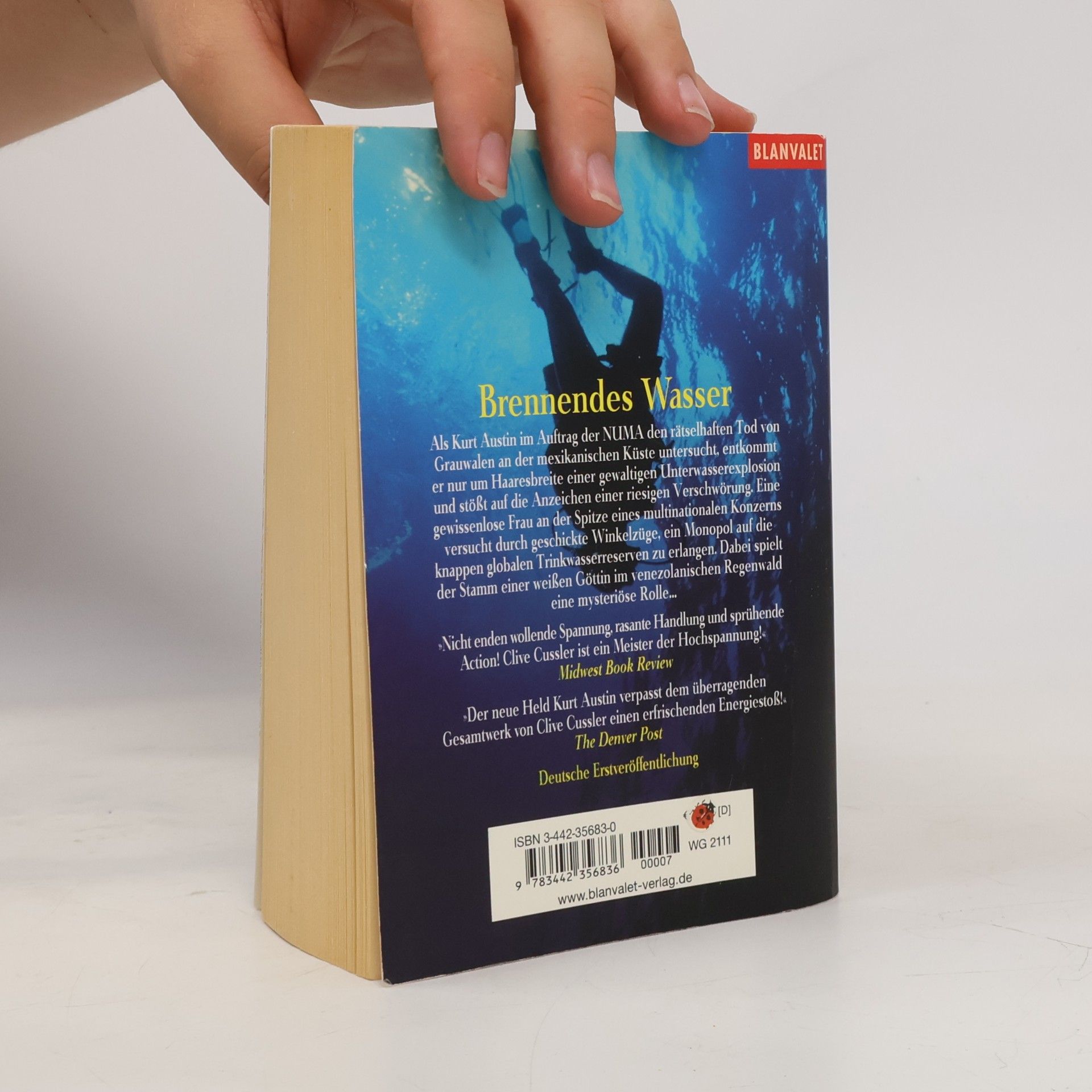 Clive Cussler Brennendes Wasser