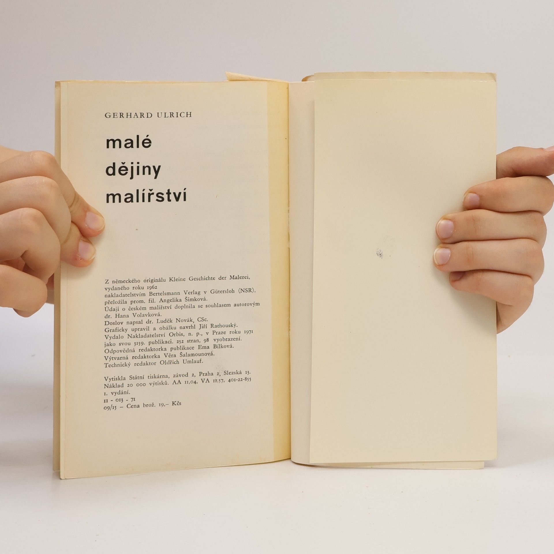 Gerhard Ulrich Malé dějiny malířství