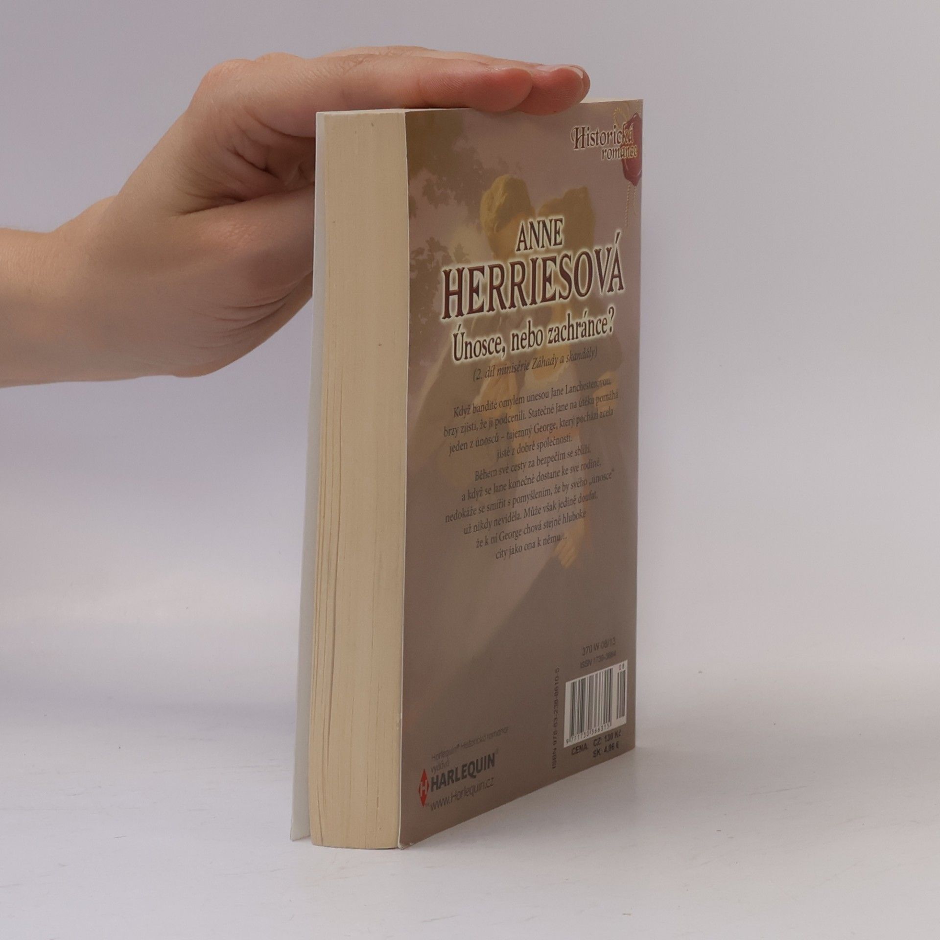 Anne Herries Únosce, nebo zachránce?