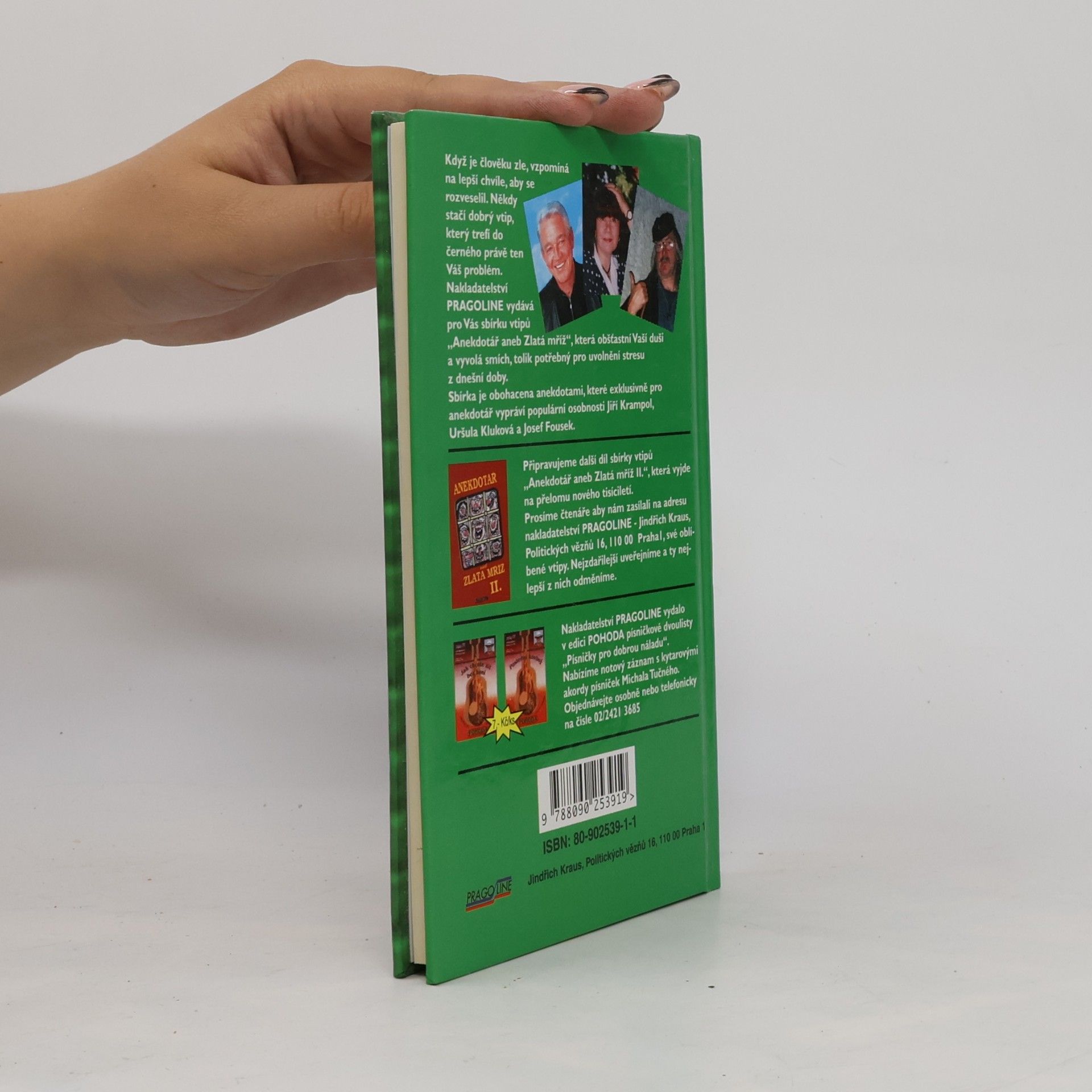 Jindřich Kraus Anekdotář aneb zlatá mříž