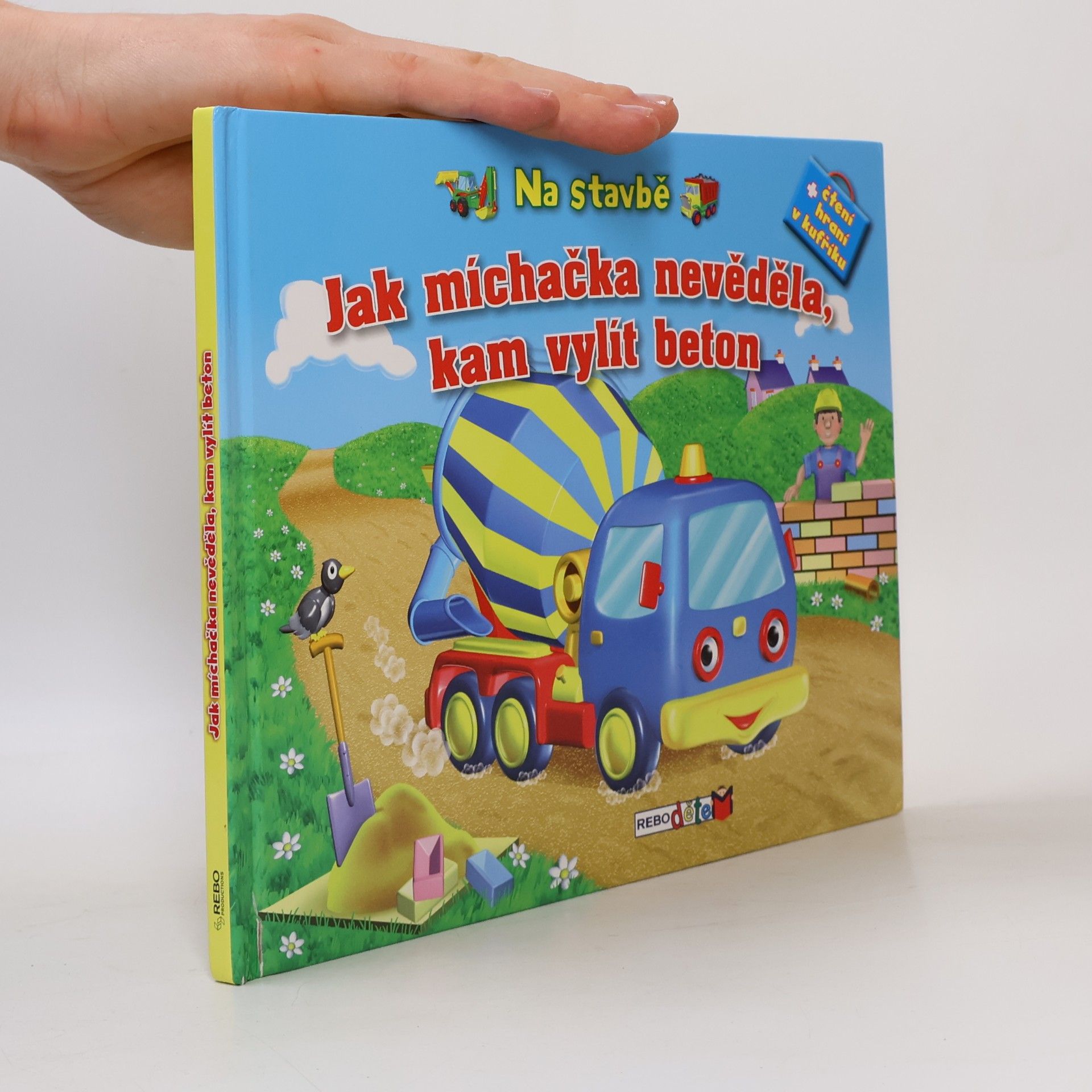 Brian Robertson Na stavbě - Jak míchačka nevěděla, kam vylít beton