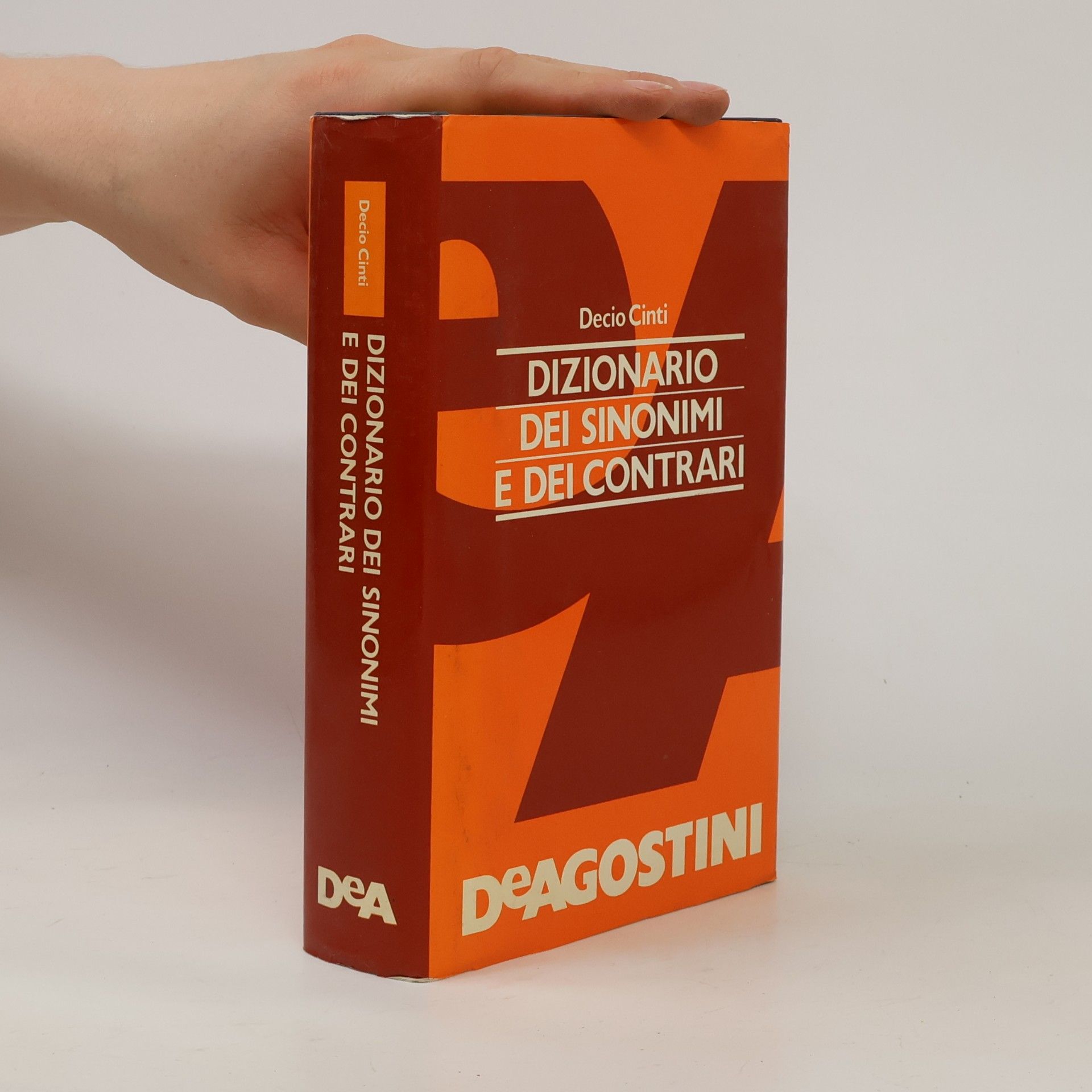 Decio Cinti Dizionario dei sinonimi e dei contrari