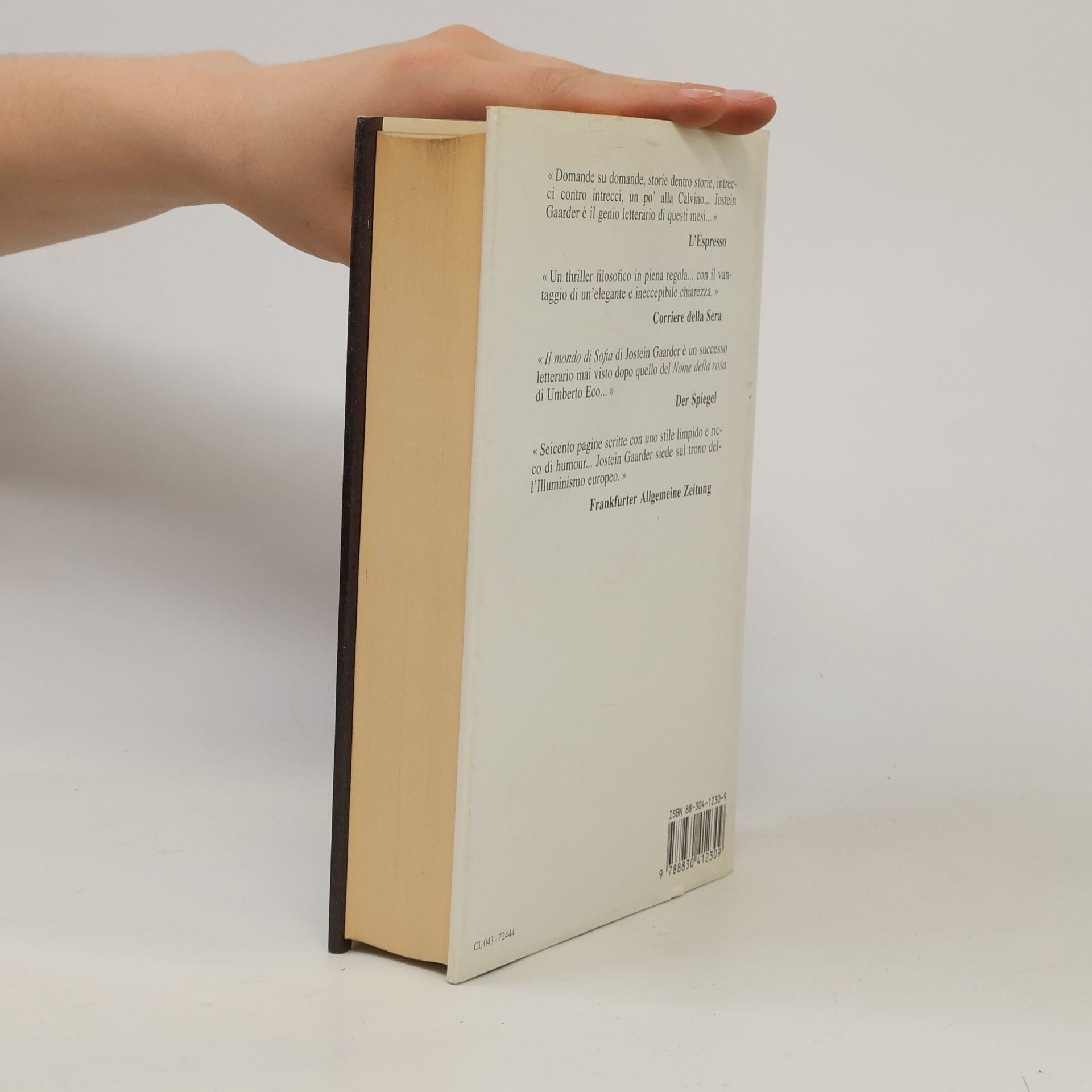 Jostein Gaarder Il mondo di Sofia