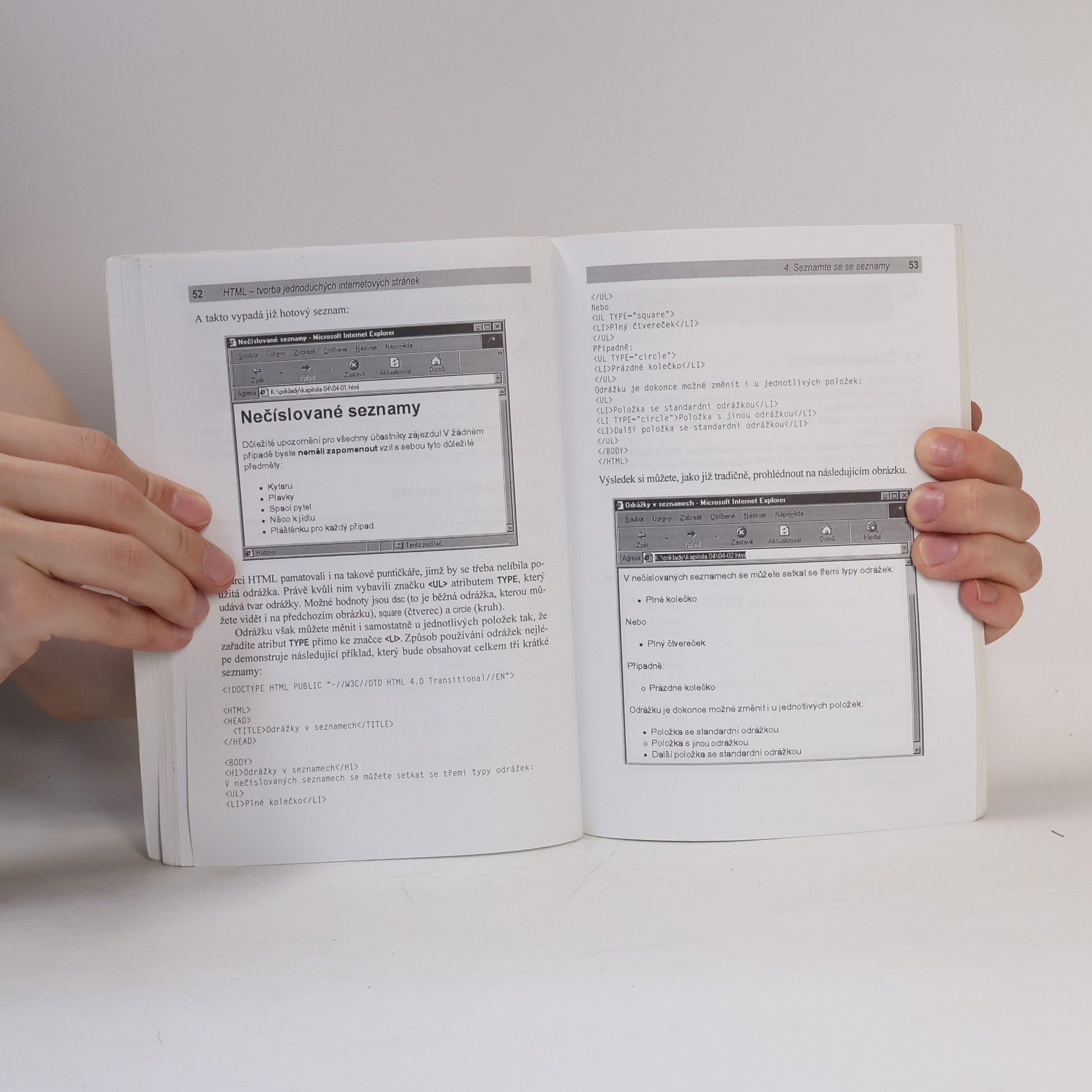 Slavoj Písek HTML - tvorba jednoduchých internetových stránek