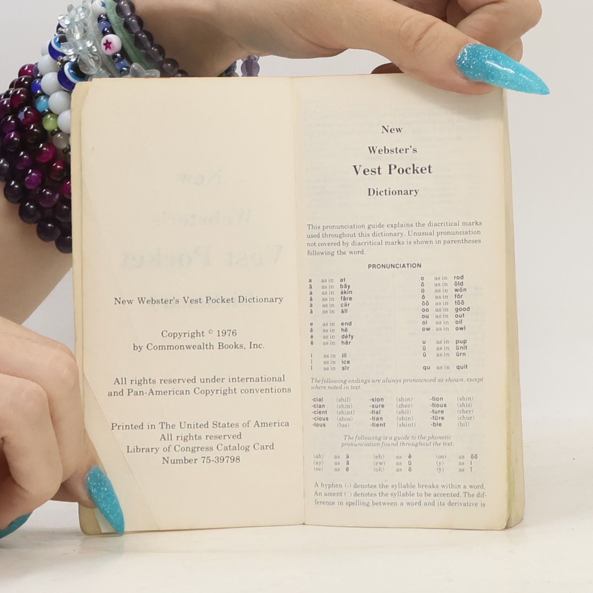 Collectif d'auteurs New Webster's Dictionary: Vest Pocket Edition