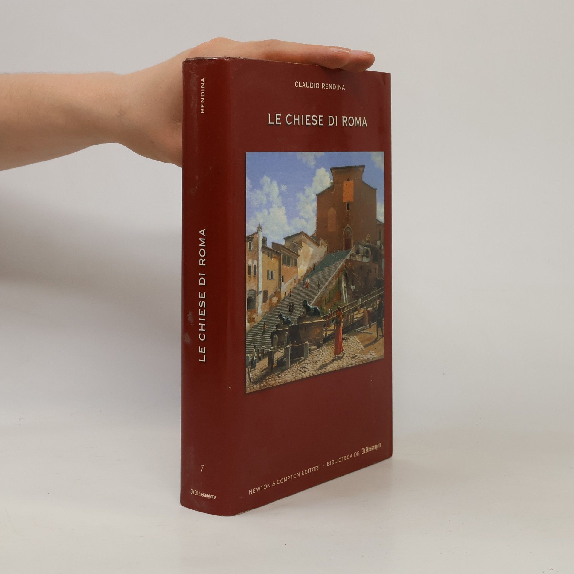 Claudio Rendina Le chiese di Roma (libro allegato al quotidiano)