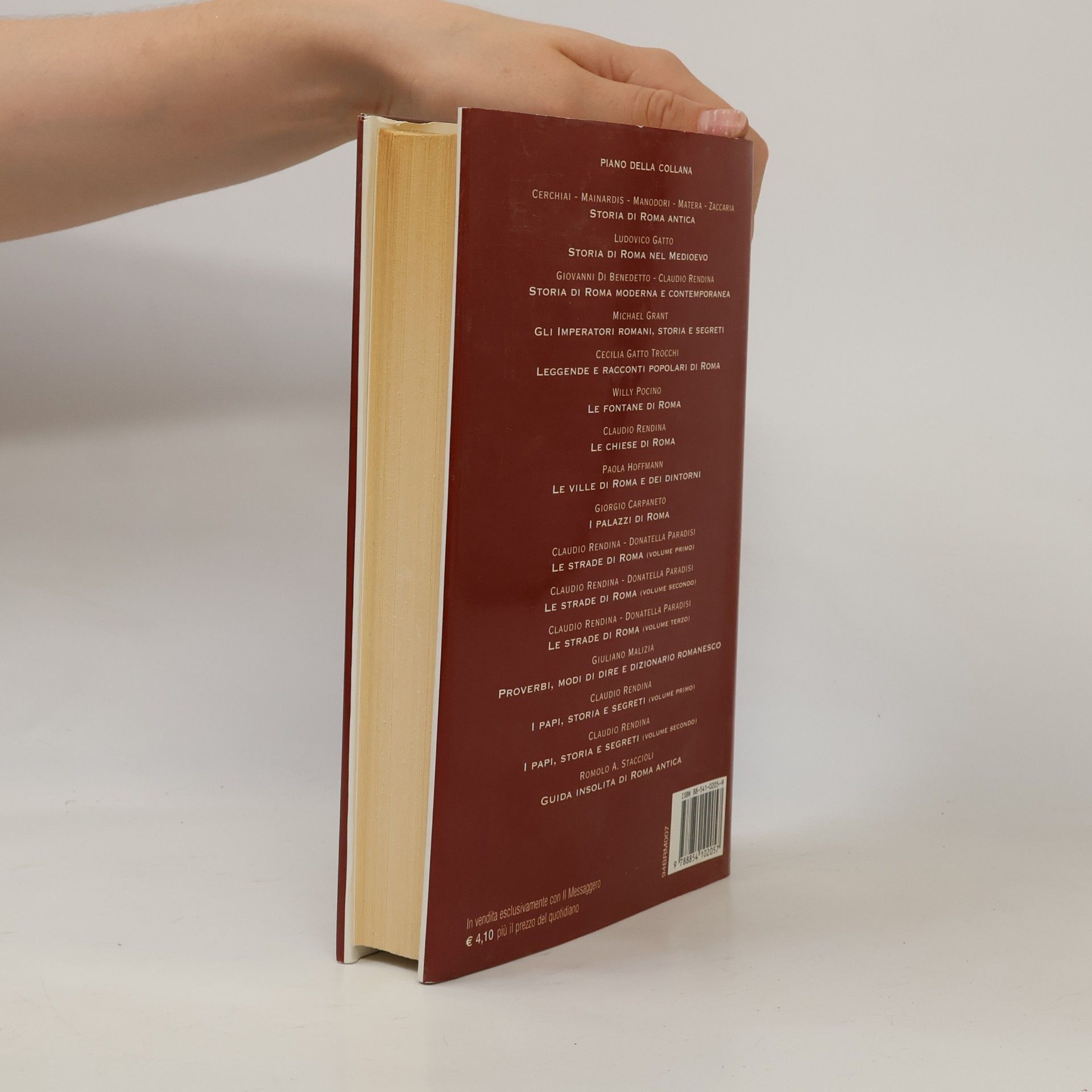 Claudio Rendina Le chiese di Roma (libro allegato al quotidiano)