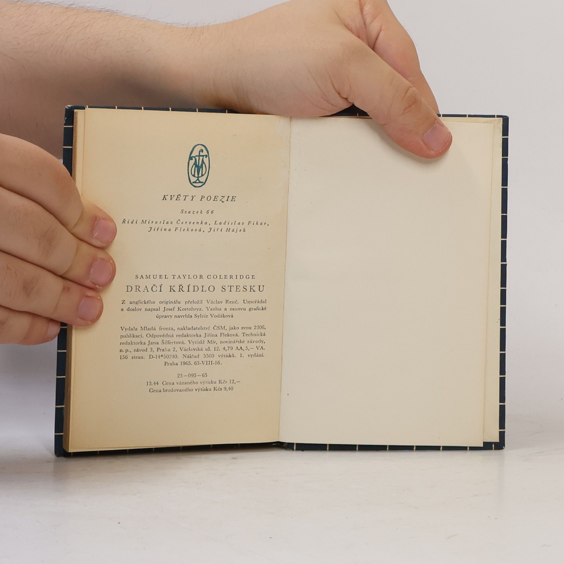 Samuel Taylor Coleridge Dračí křídlo stesku