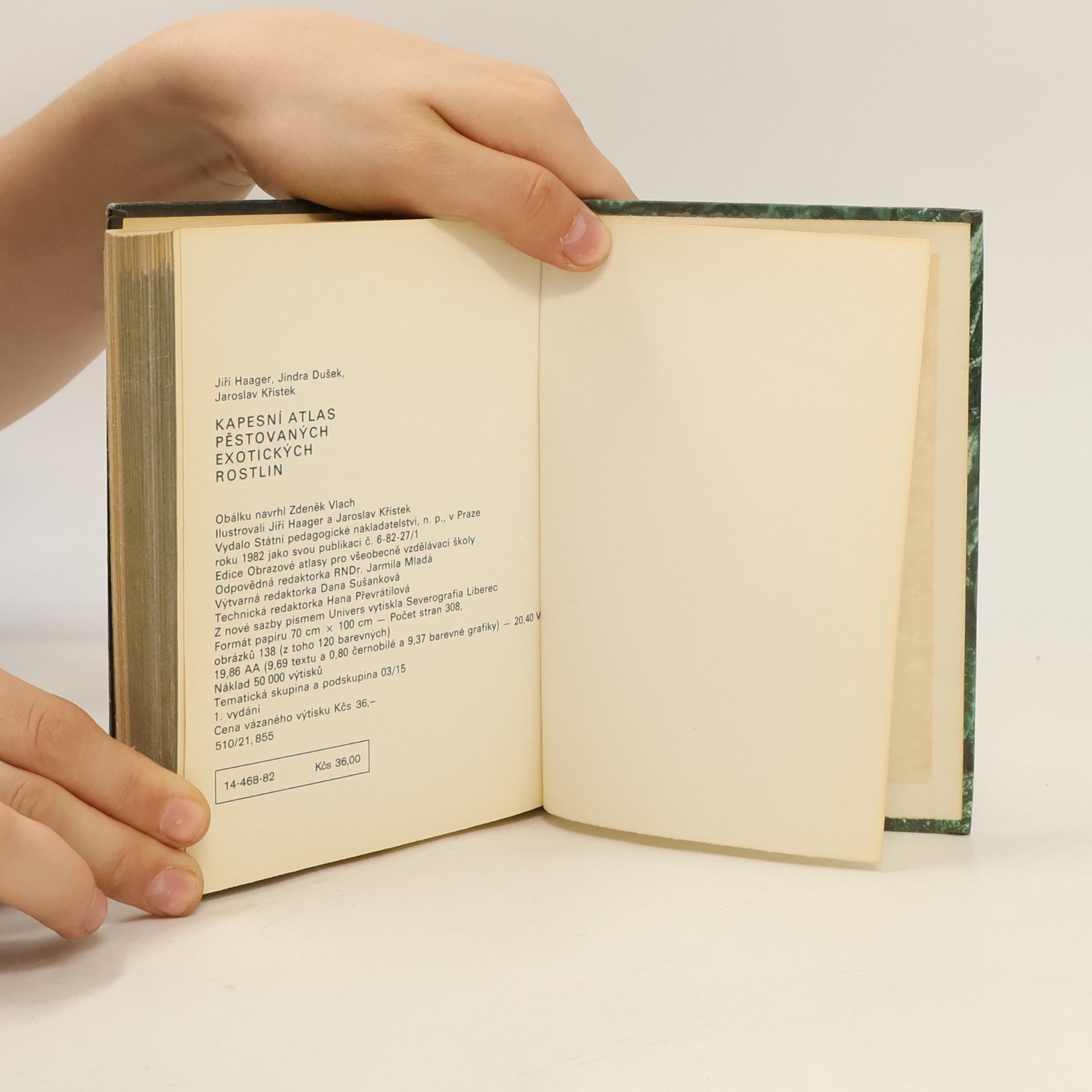 Jiří R. Haager Kapesní atlas pěstovaných exotických rostlin