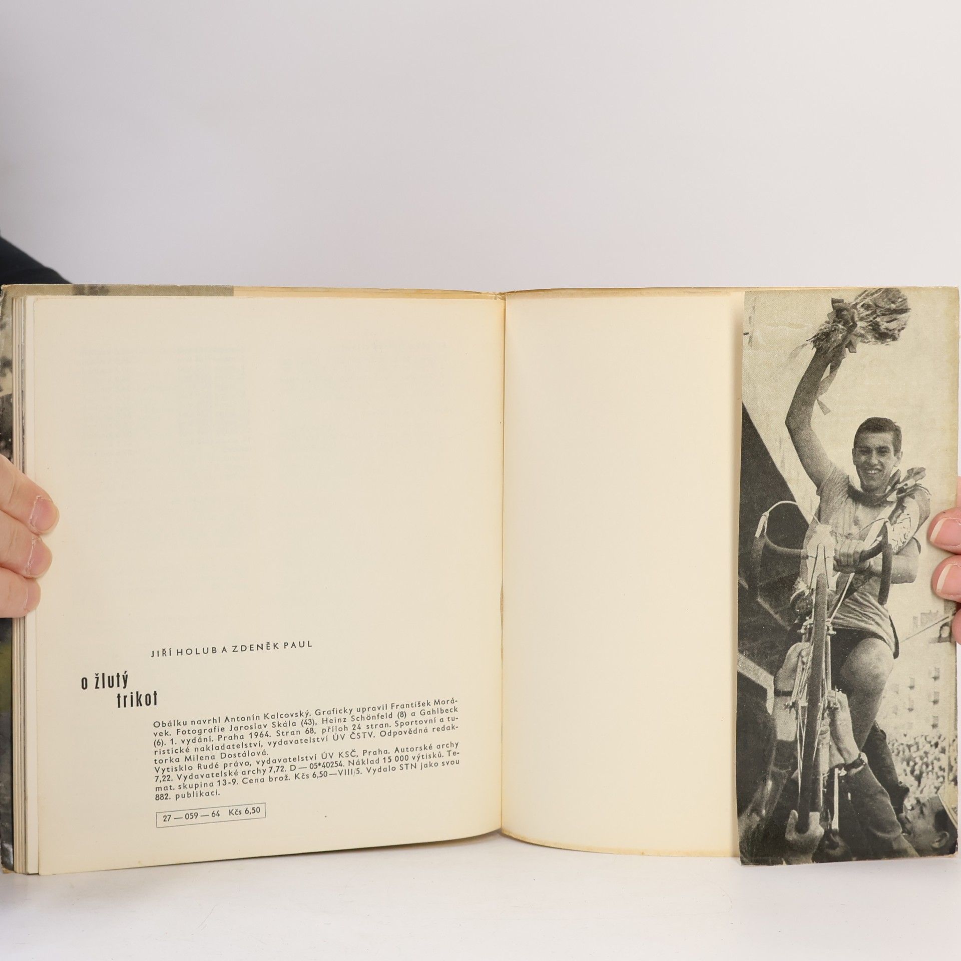 Holub Paul O žlutý trikot - Závod míru 1964