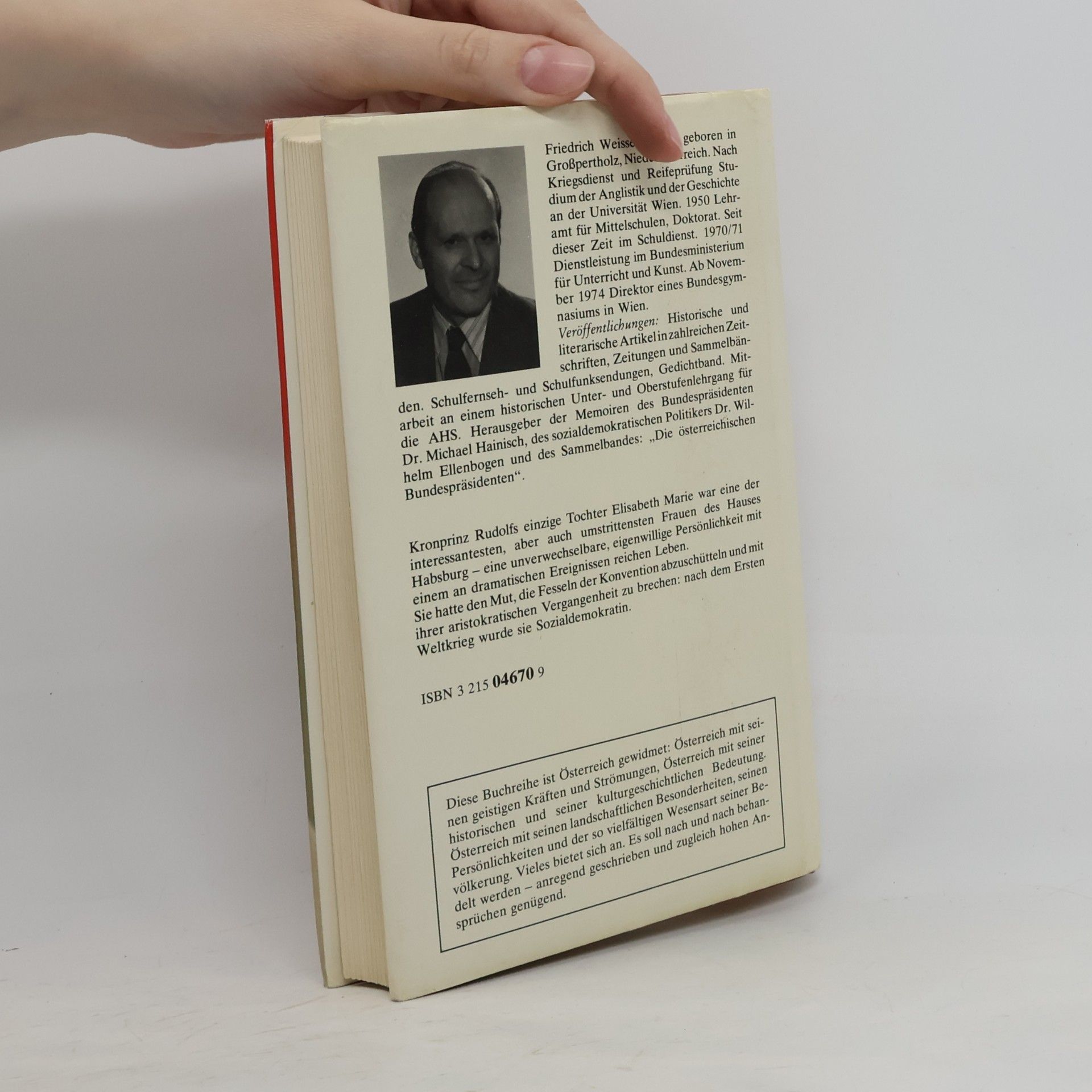 Friedrich Weissensteiner Die rote Erzherzogin