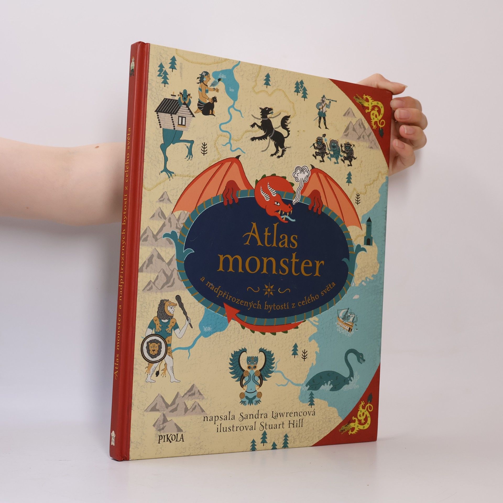 Sandra Lawrence Atlas monster a nadpřirozených bytostí z celého světa