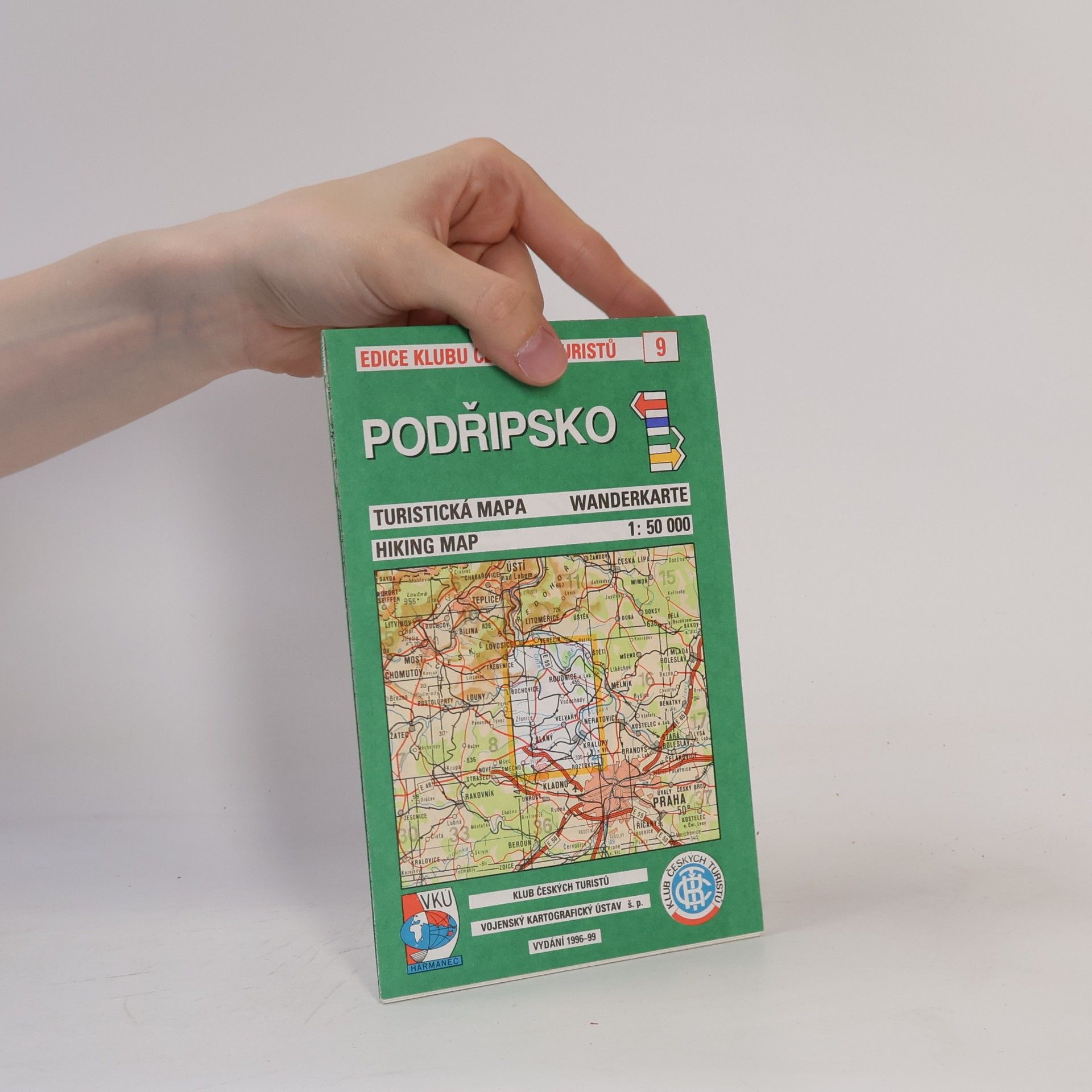 Kolektiv autorů Podřipsko. Turistická mapa