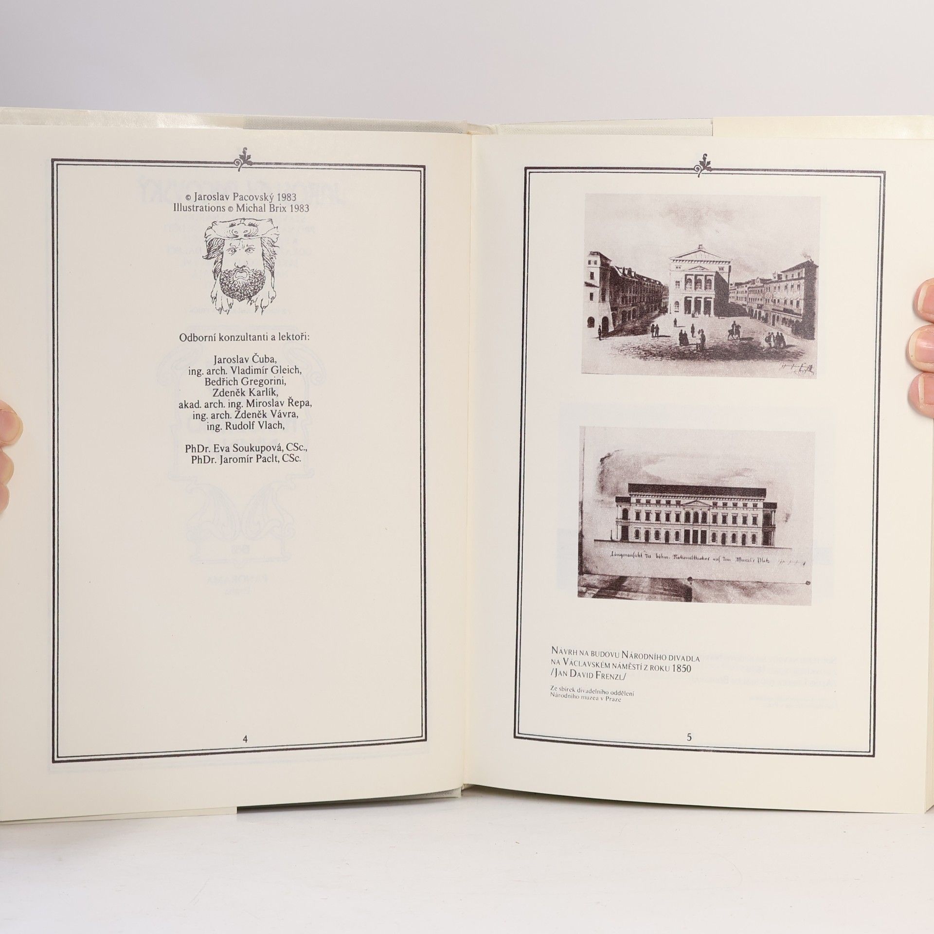 Jaroslav Pacovský Historie budovy Národního divadla