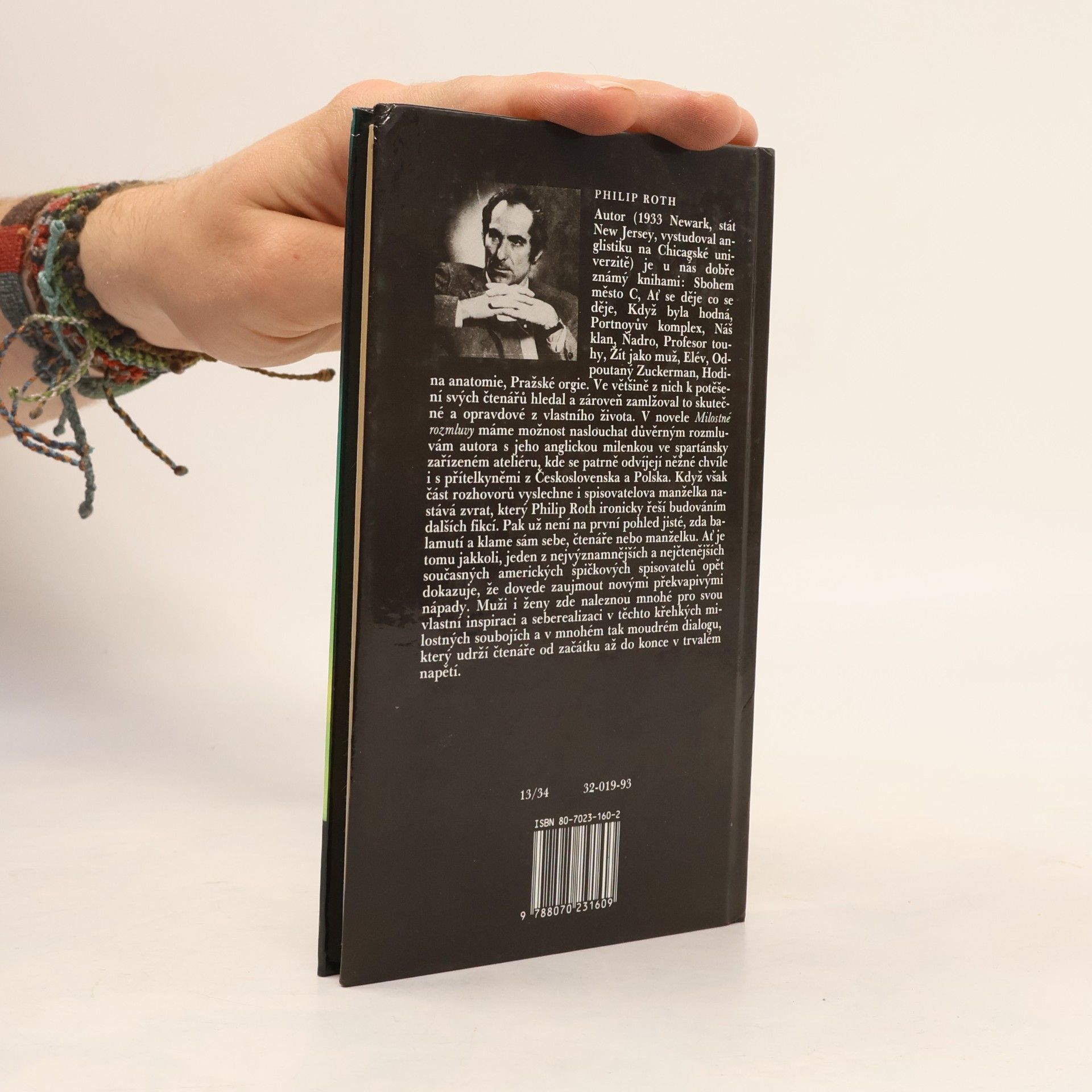 Philip Roth Milostné rozmluvy